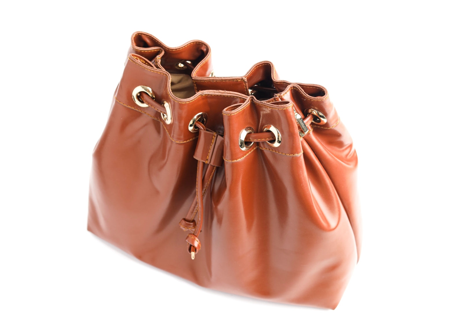 Vintage-Inspired Leather Bucket Havan