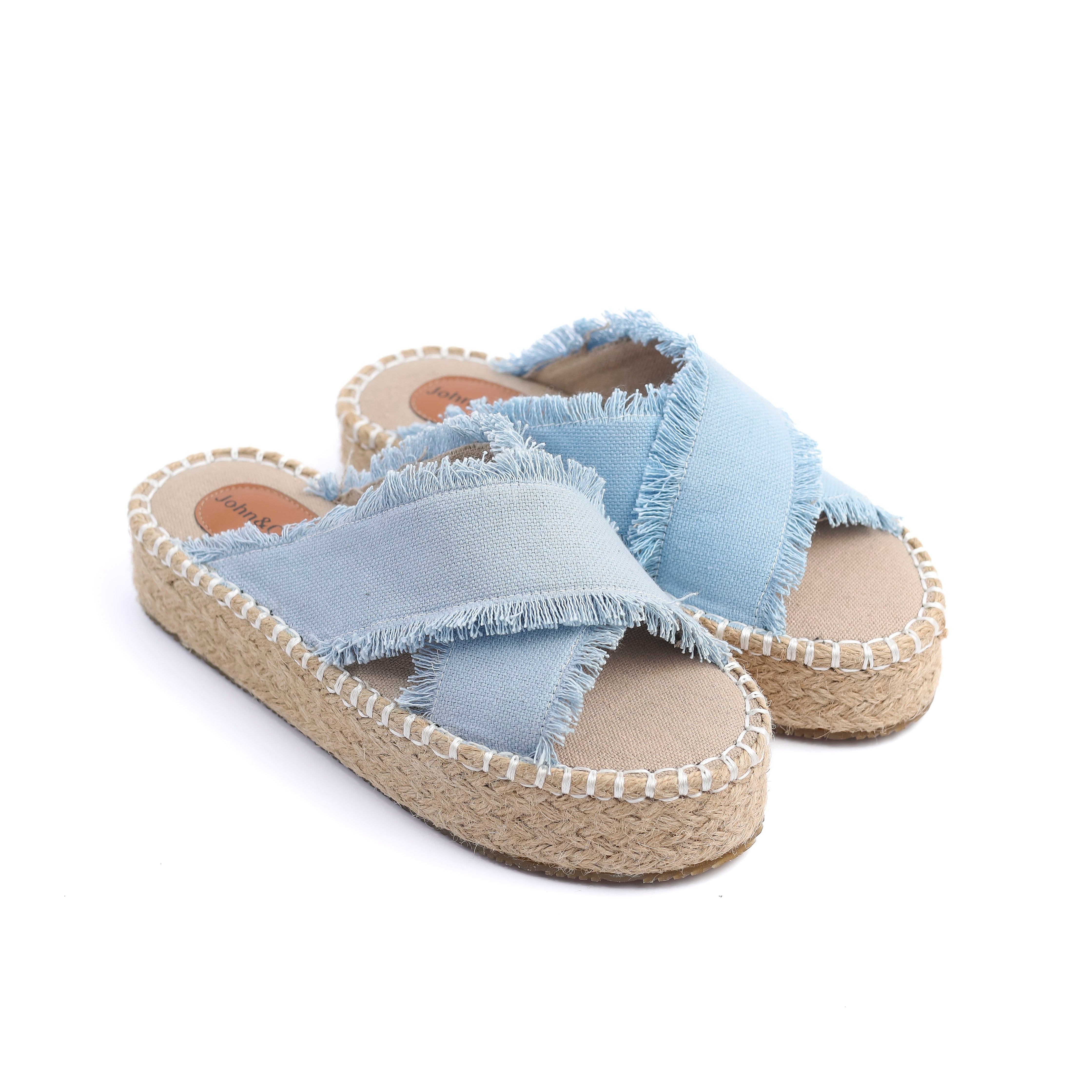 Breezy Slippers Light Blue