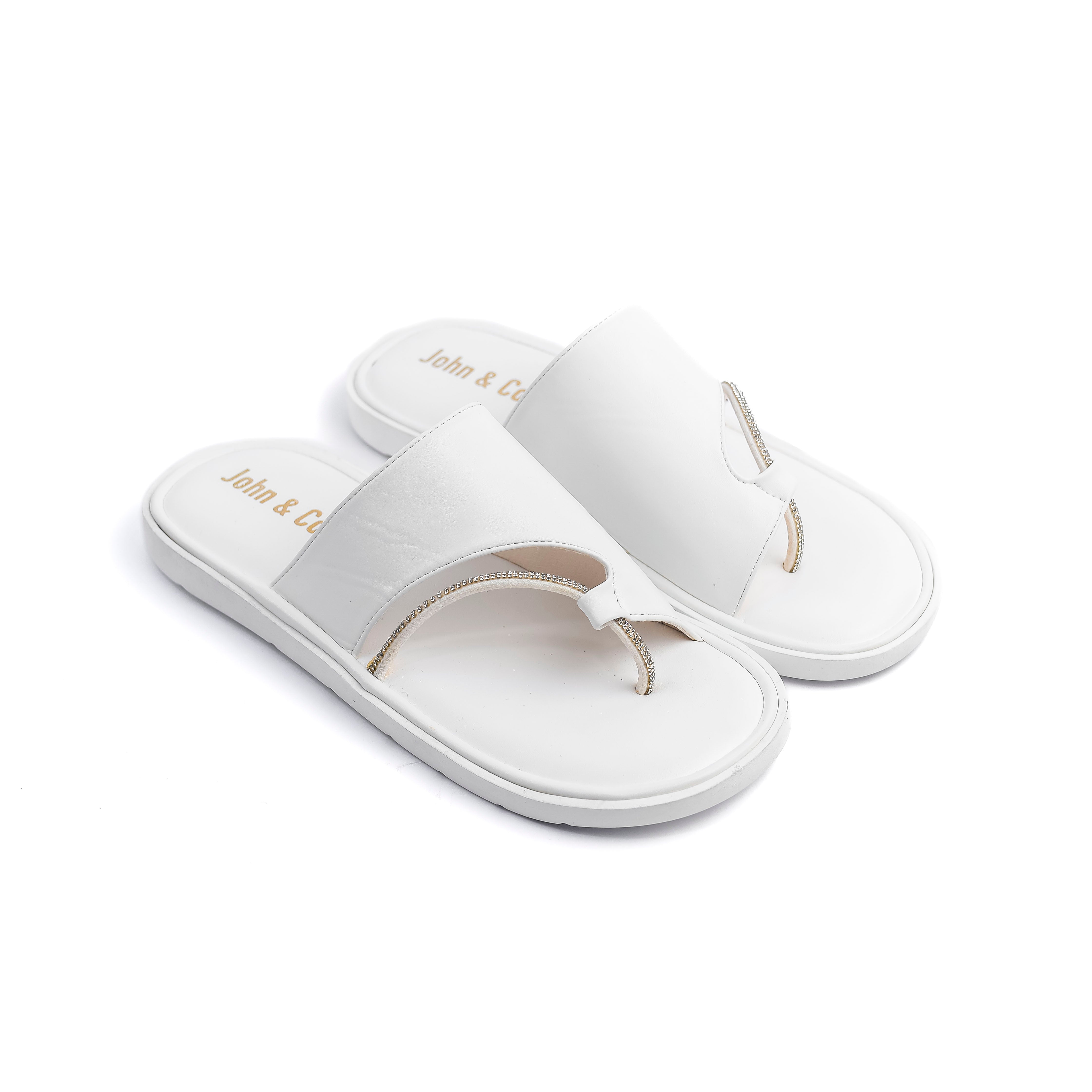 Serene Slides shoe White