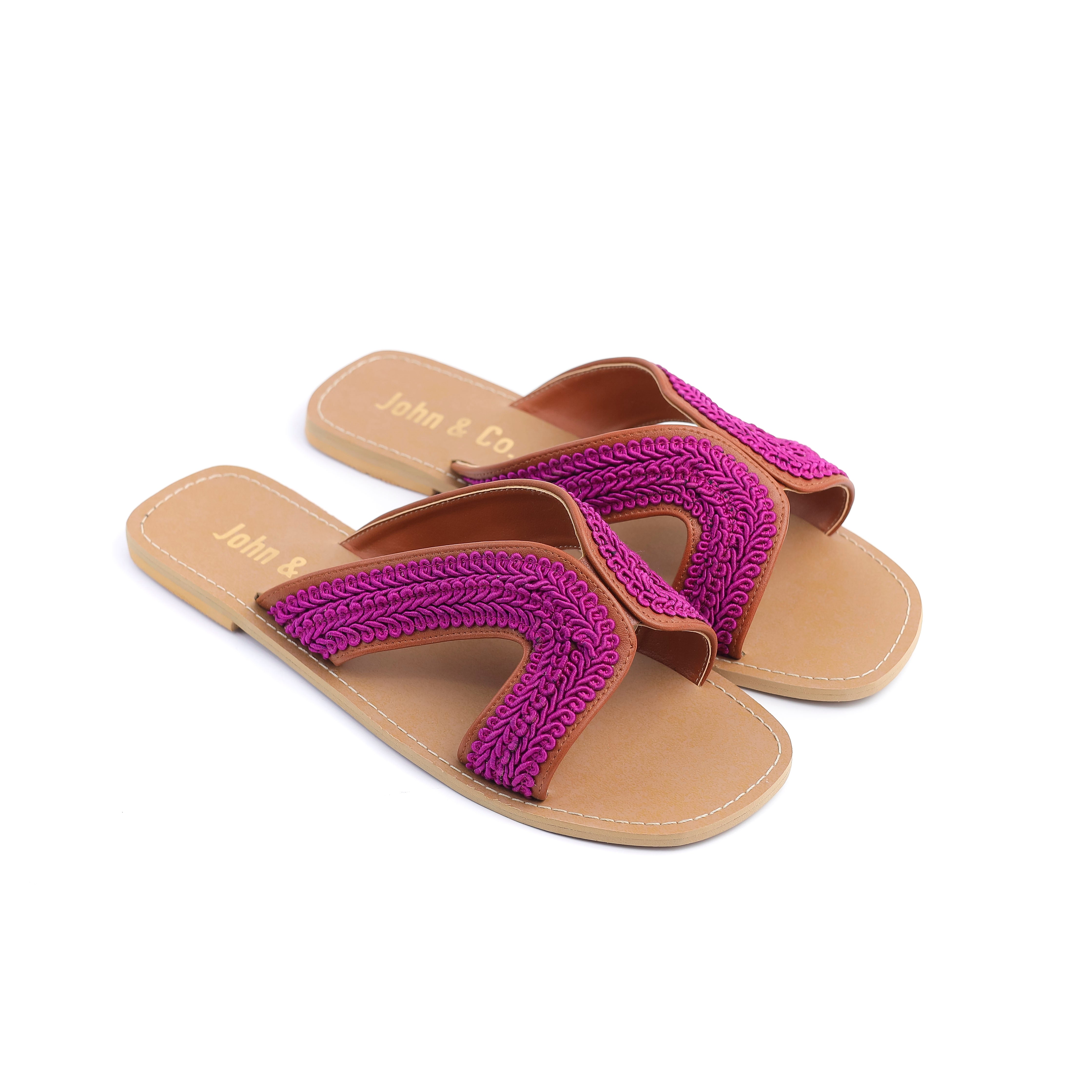 Sunset Slippers - purpule