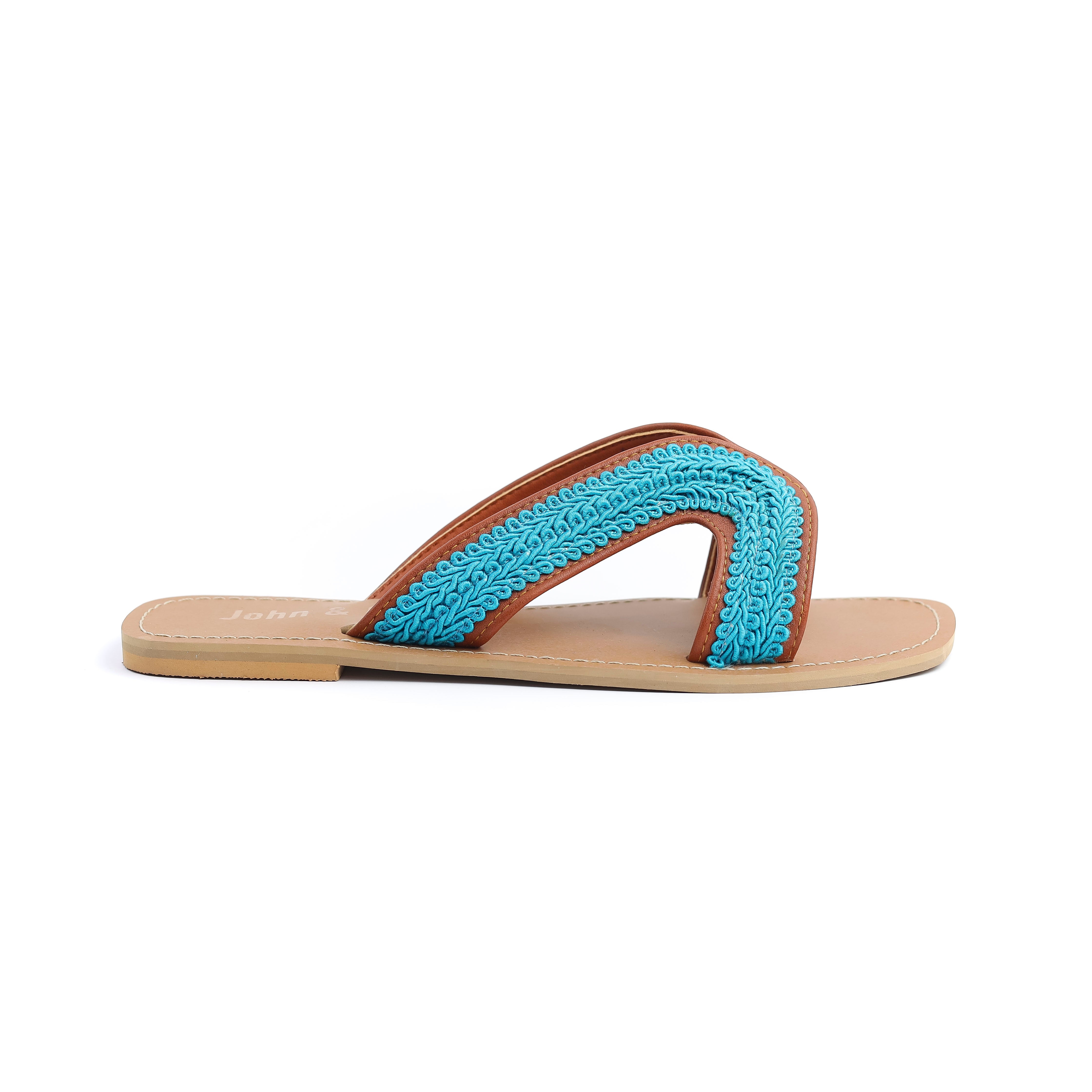 Sunset Slippers - Blue