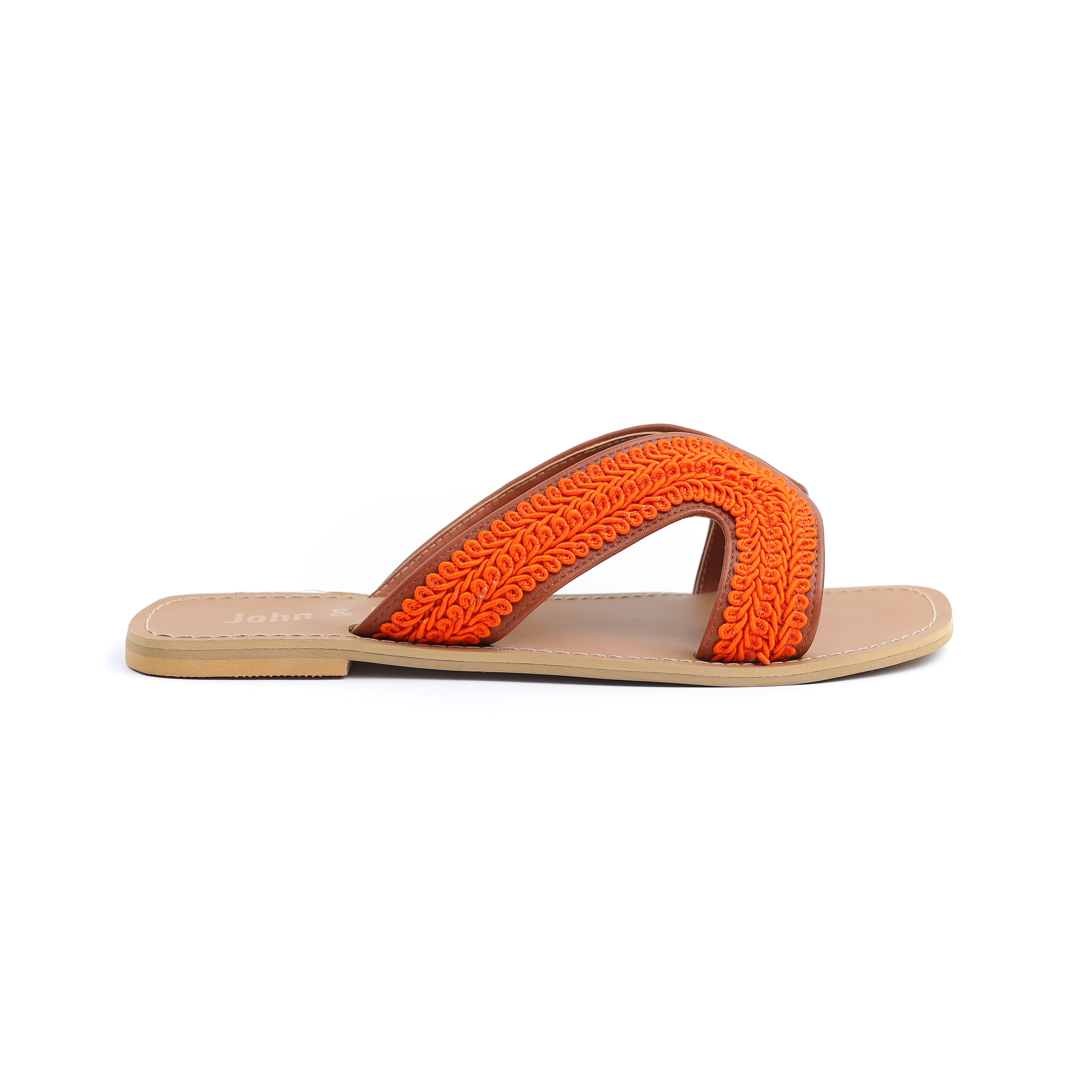 Sunset Slippers - Orange