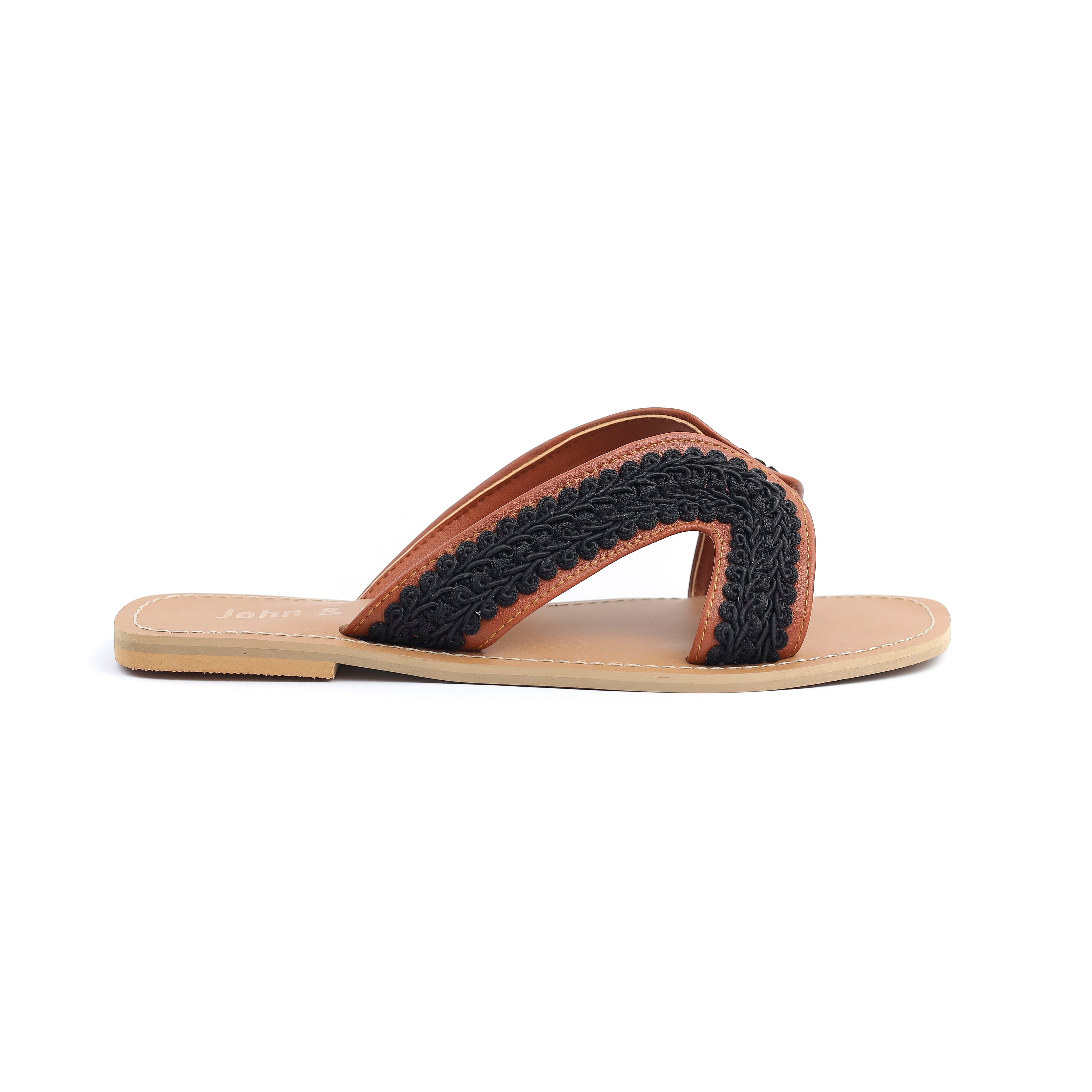 Sunset Slippers - Black