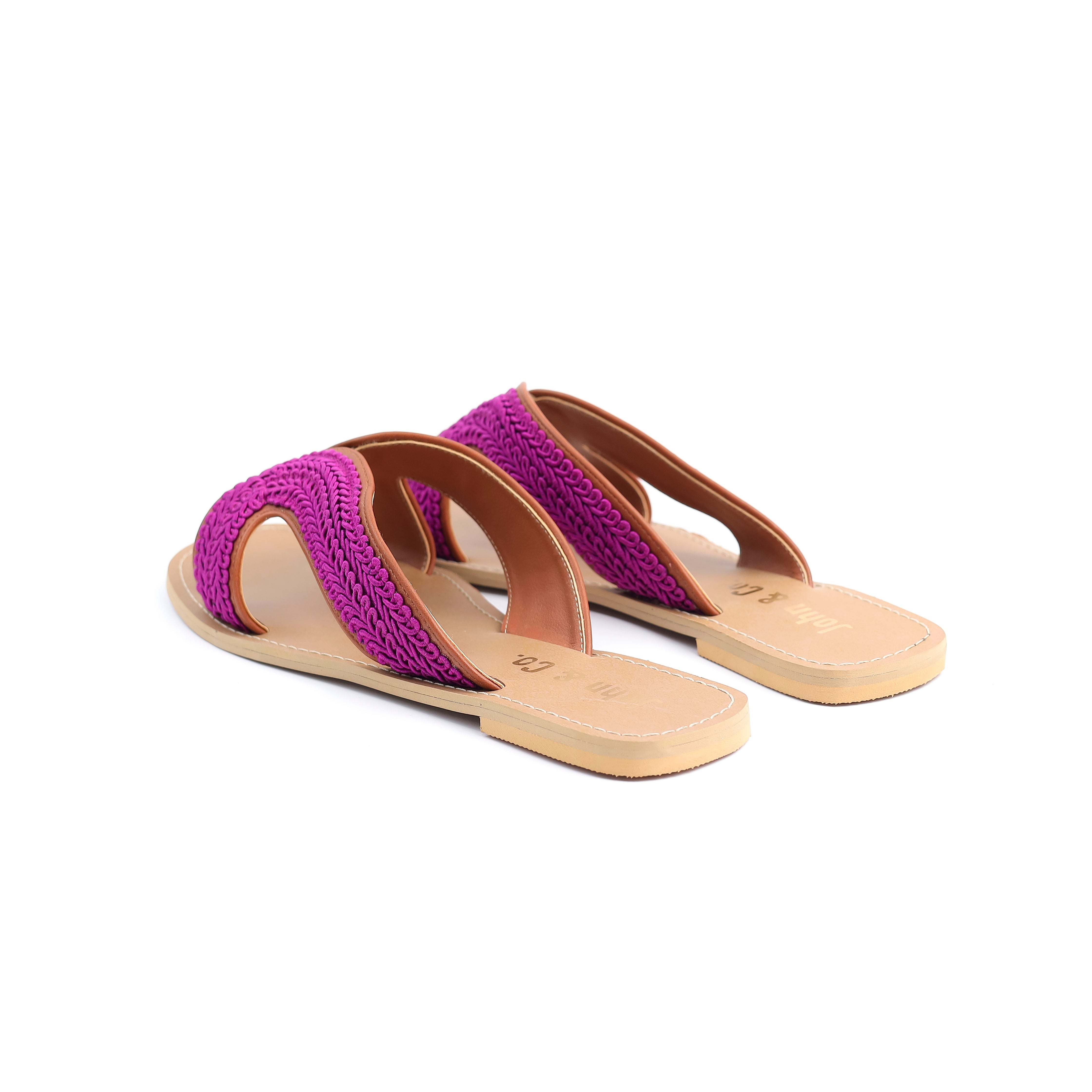 Sunset Slippers - purpule