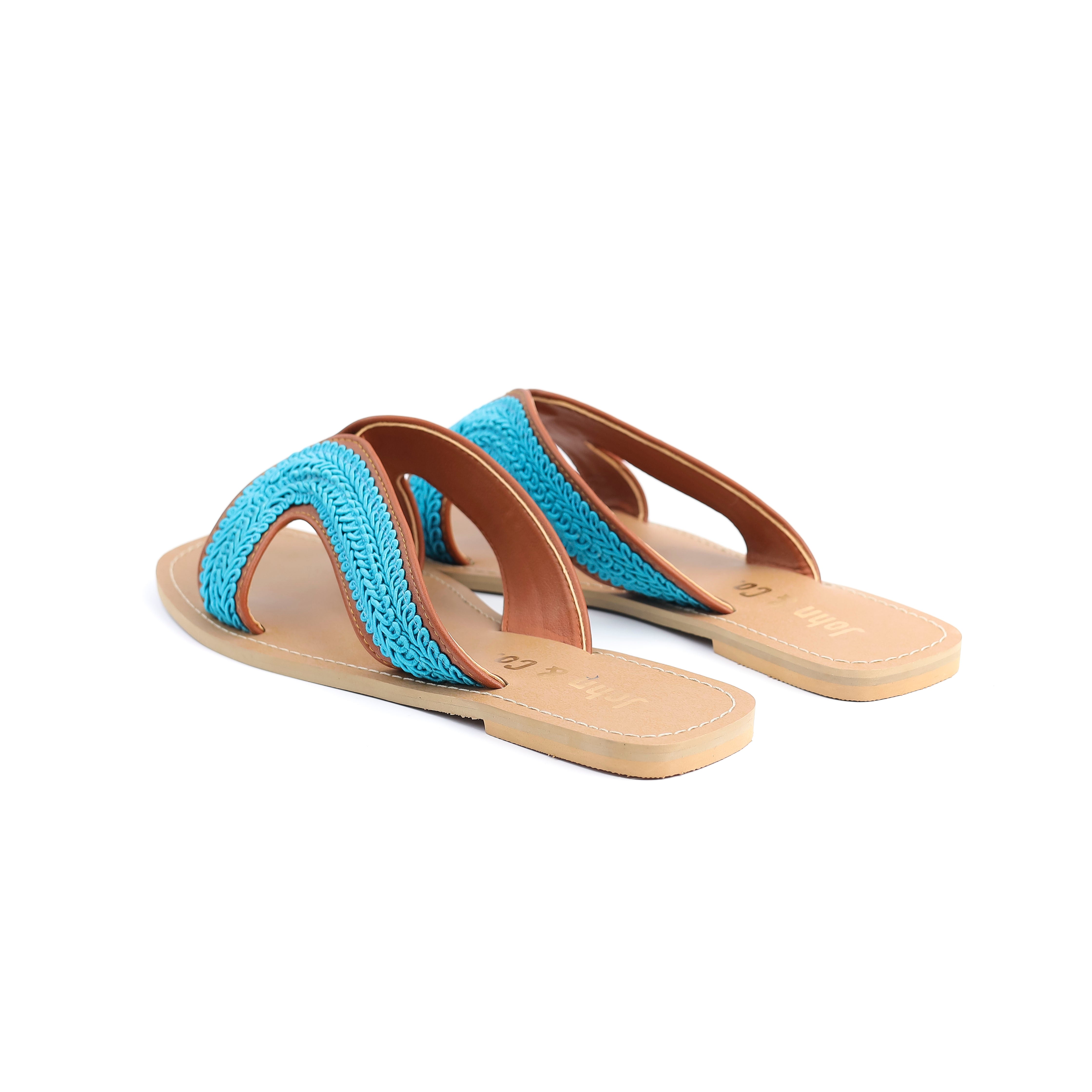 Sunset Slippers - Blue