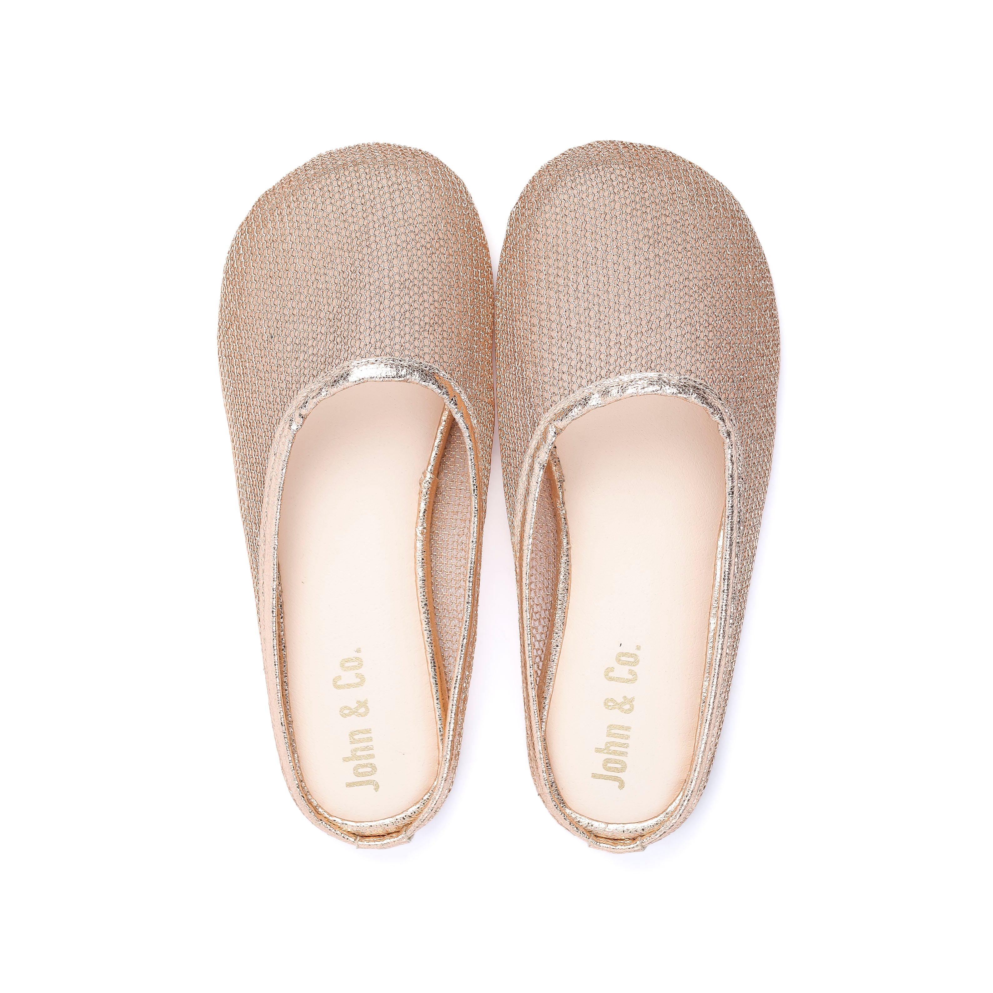 Veil Slippers Champagne