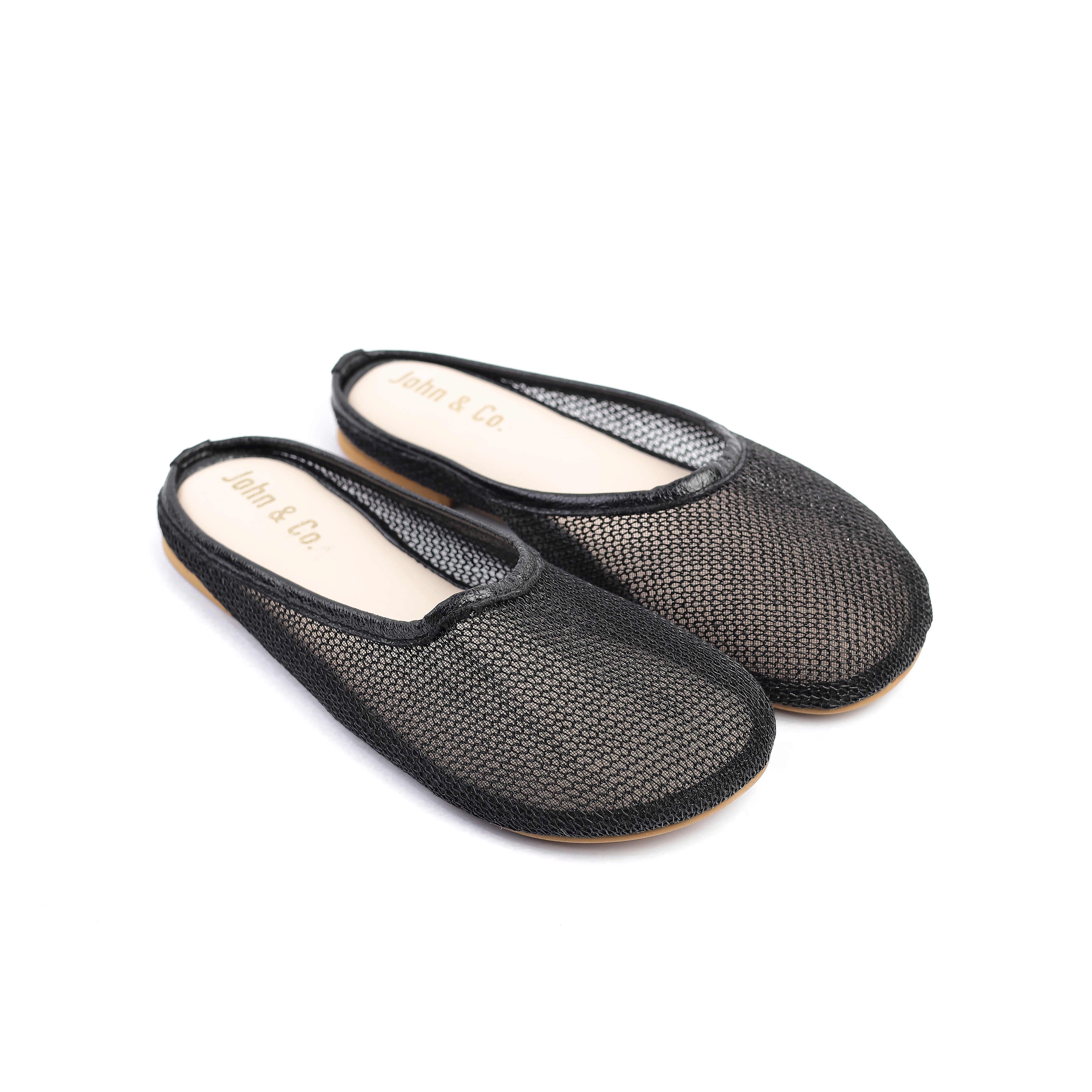 Veil Slippers Black