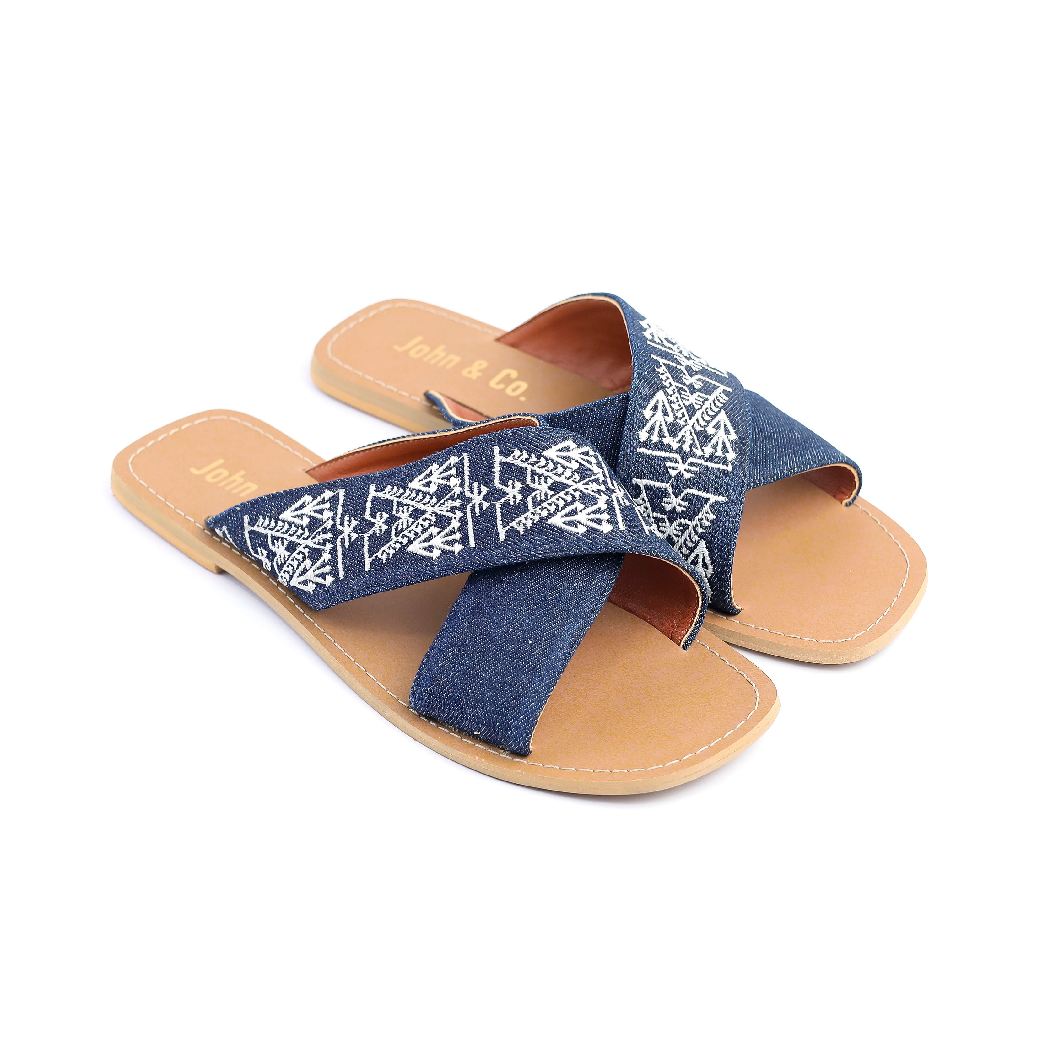 Bedouin Breeze Slippers Light Blue