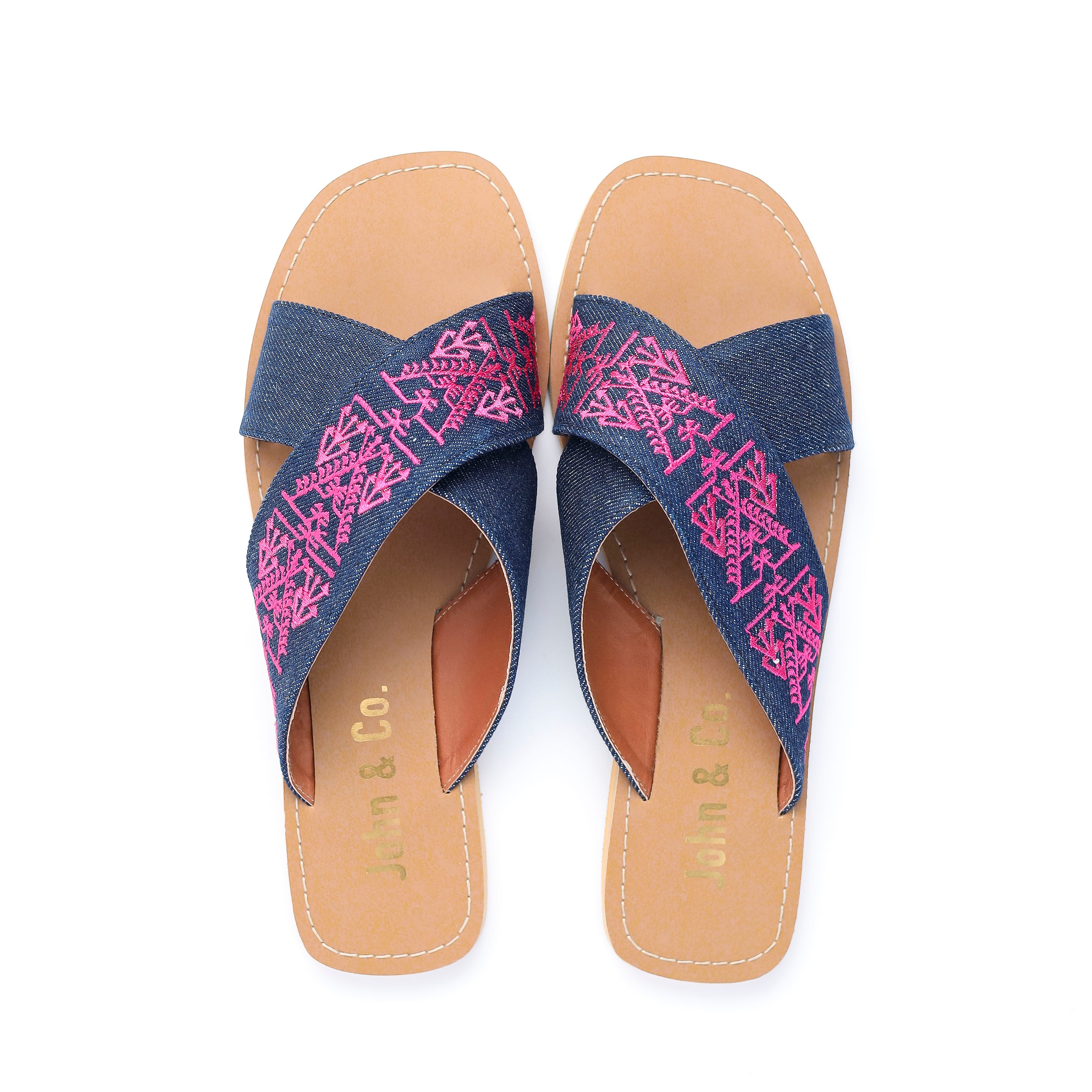 Bedouin Breeze Slippers Fuschia