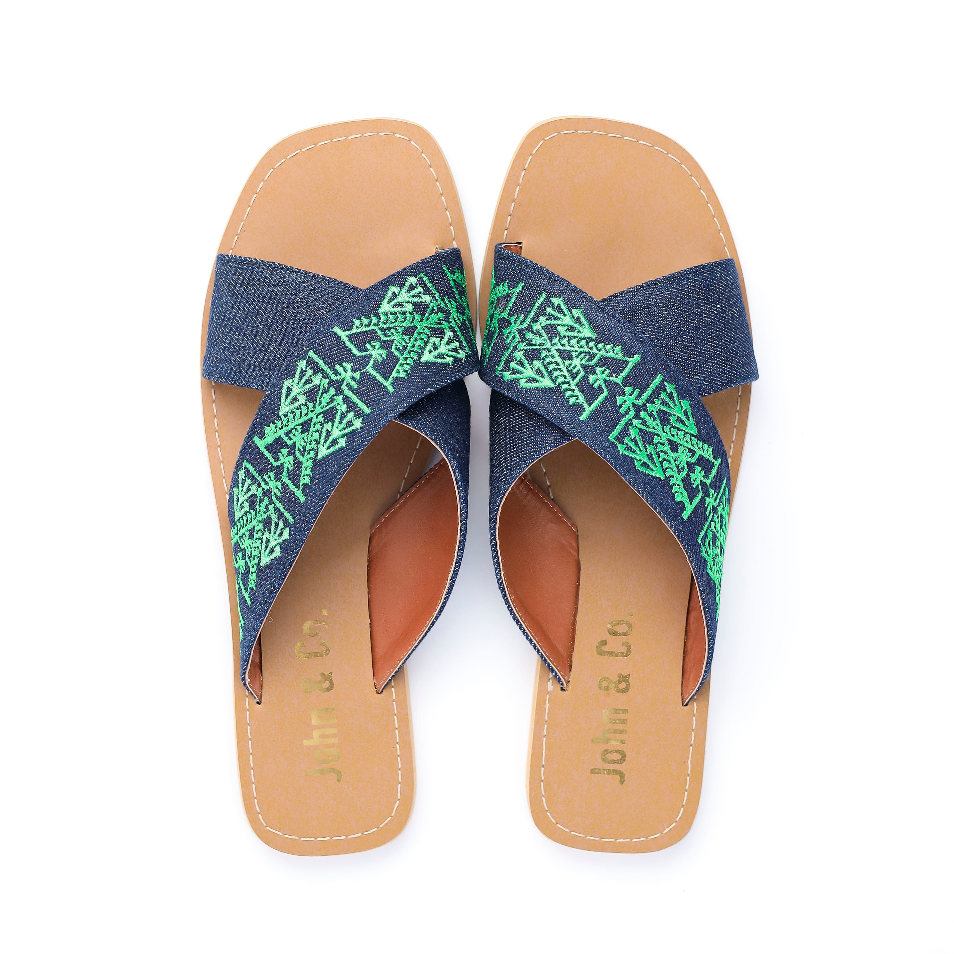 Bedouin Breeze Slippers Green