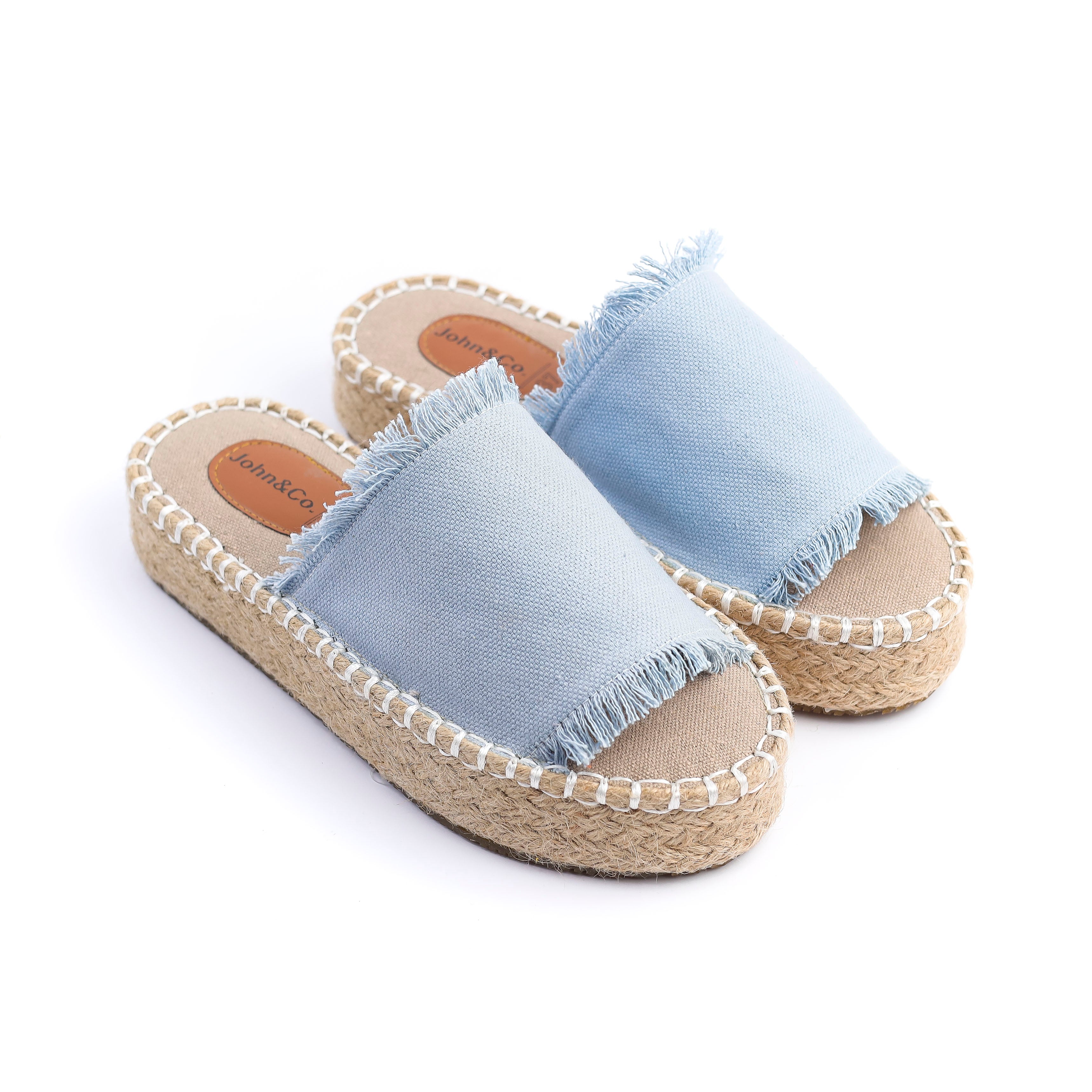 Haven Slippers Light Blue