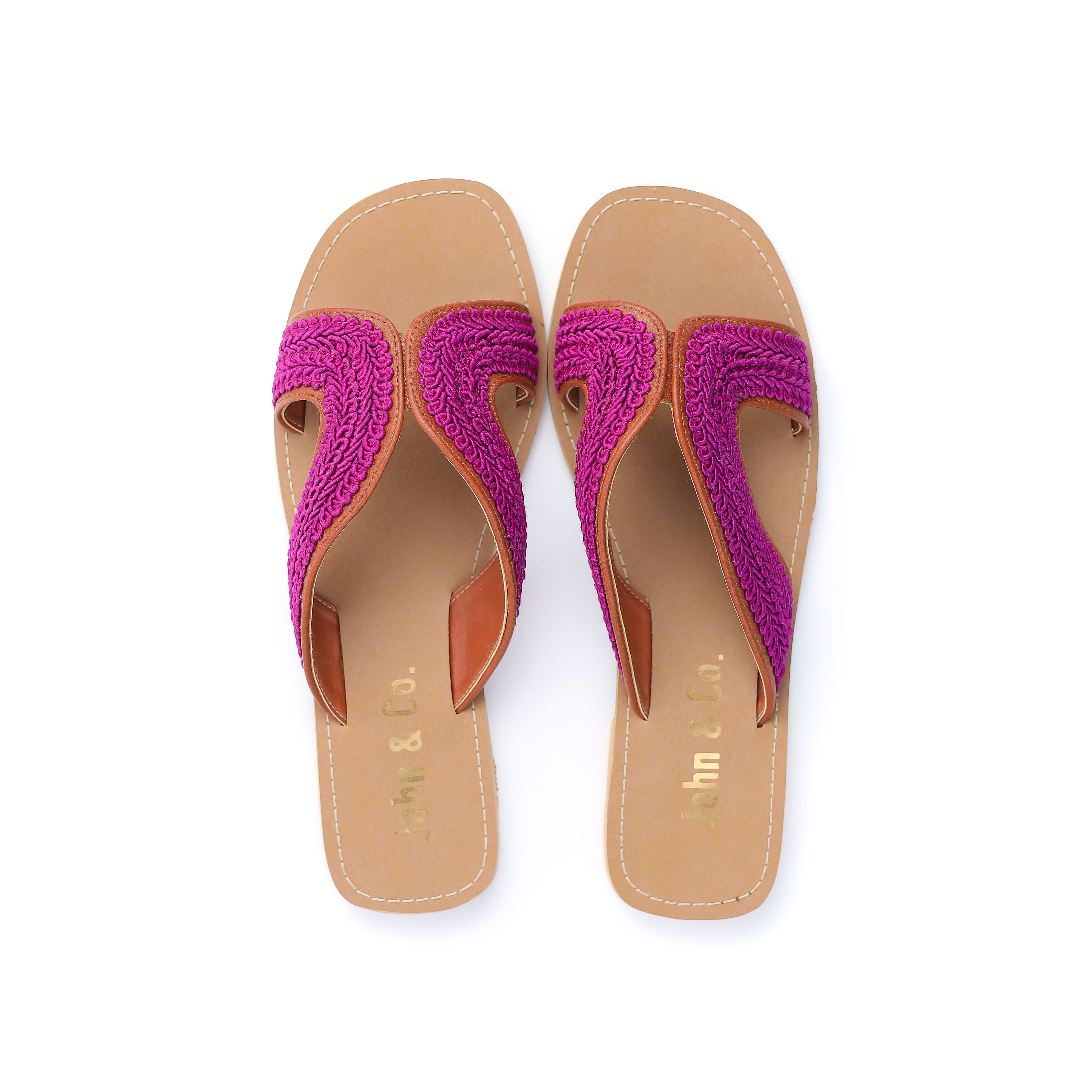 Sunset Slippers - purpule