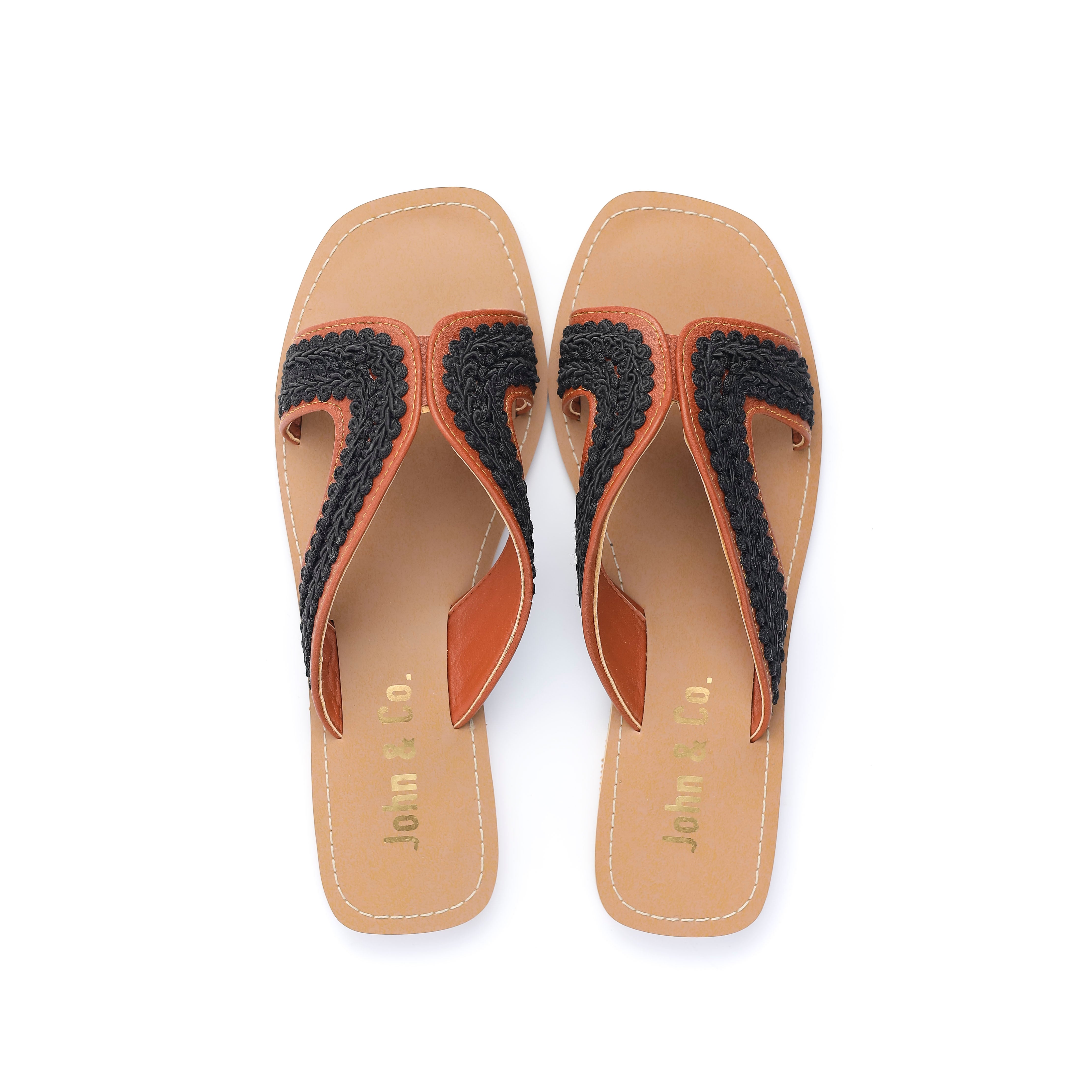 Sunset Slippers - Black