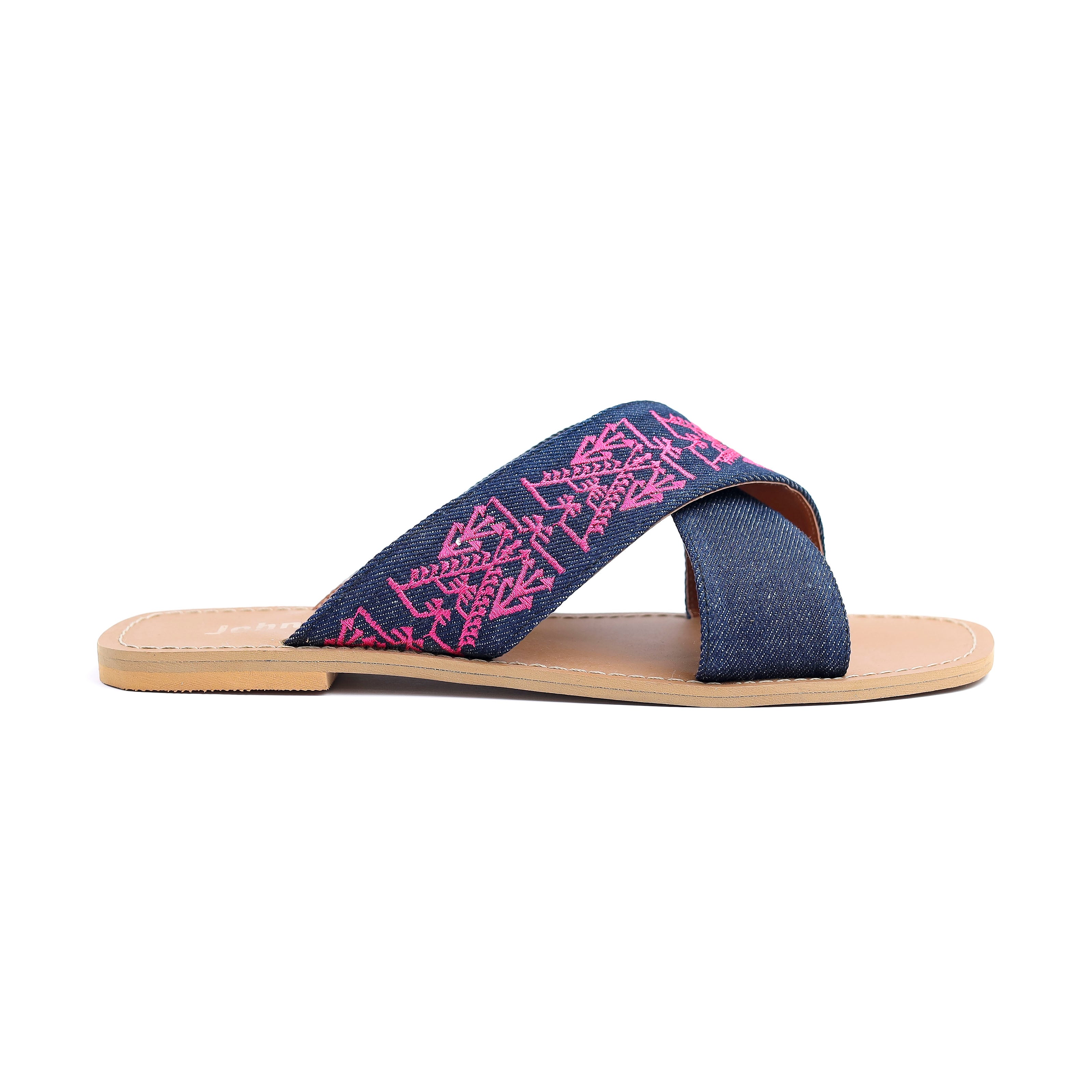 Bedouin Breeze Slippers Fuschia