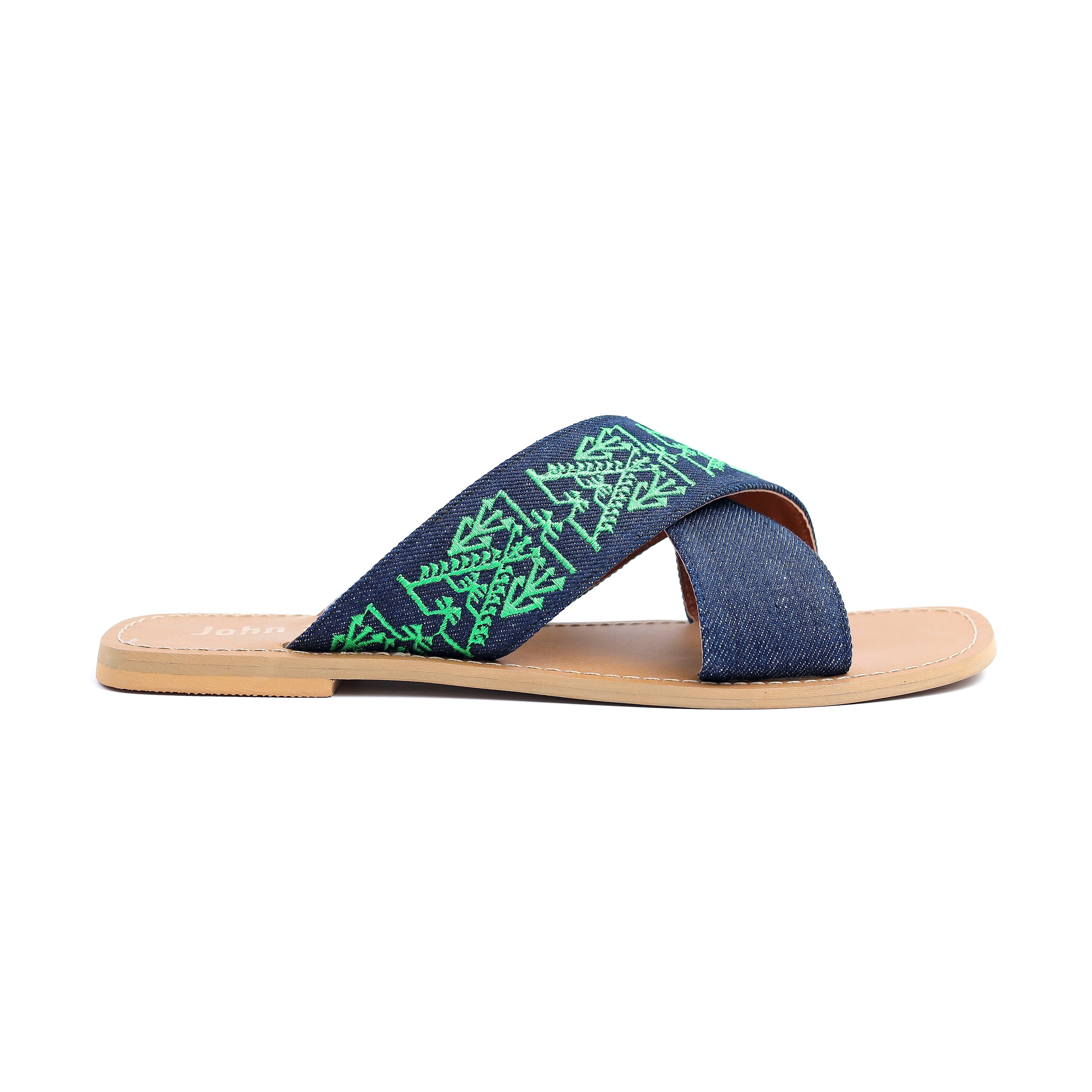 Bedouin Breeze Slippers Green