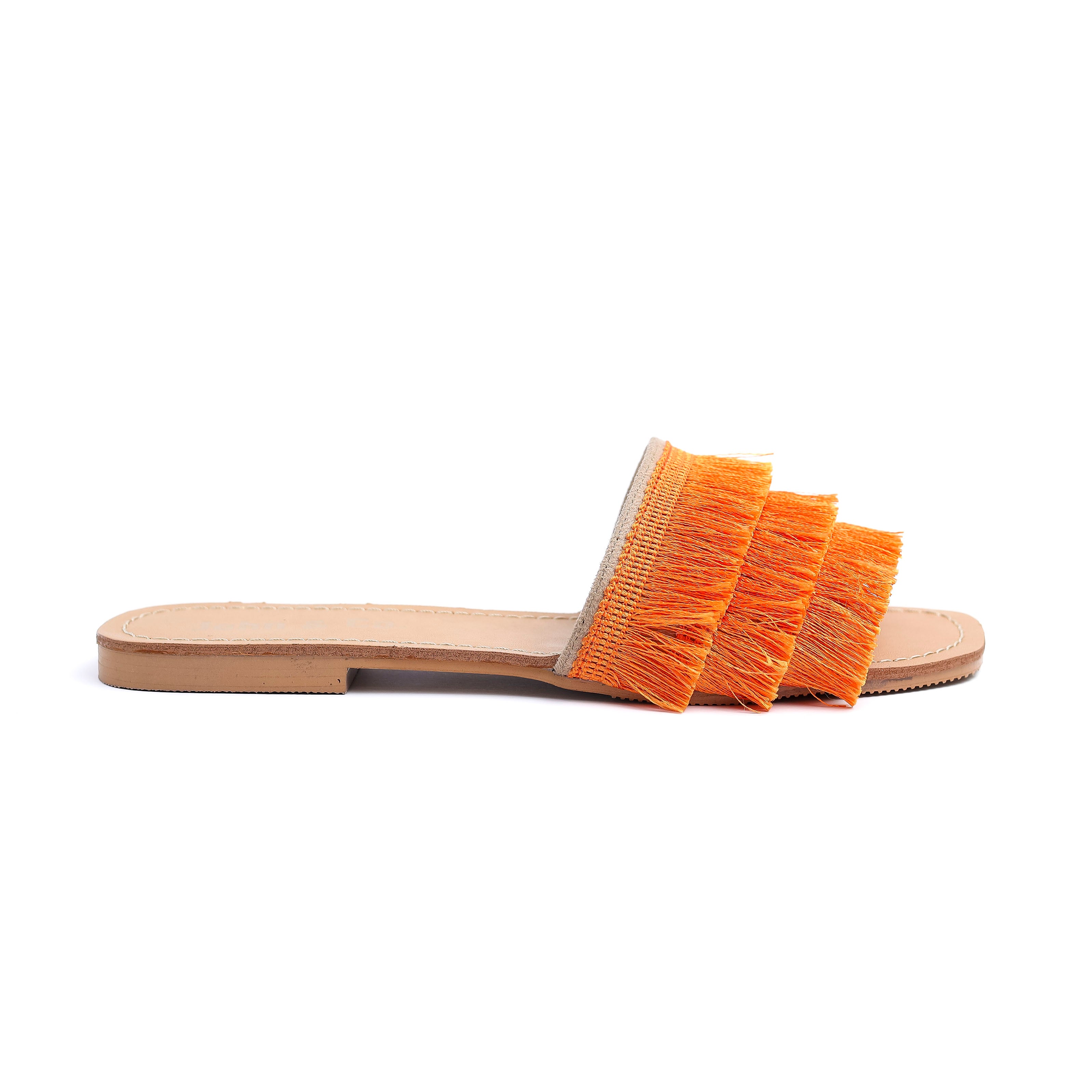 Coastal Breeze Slippers Orange