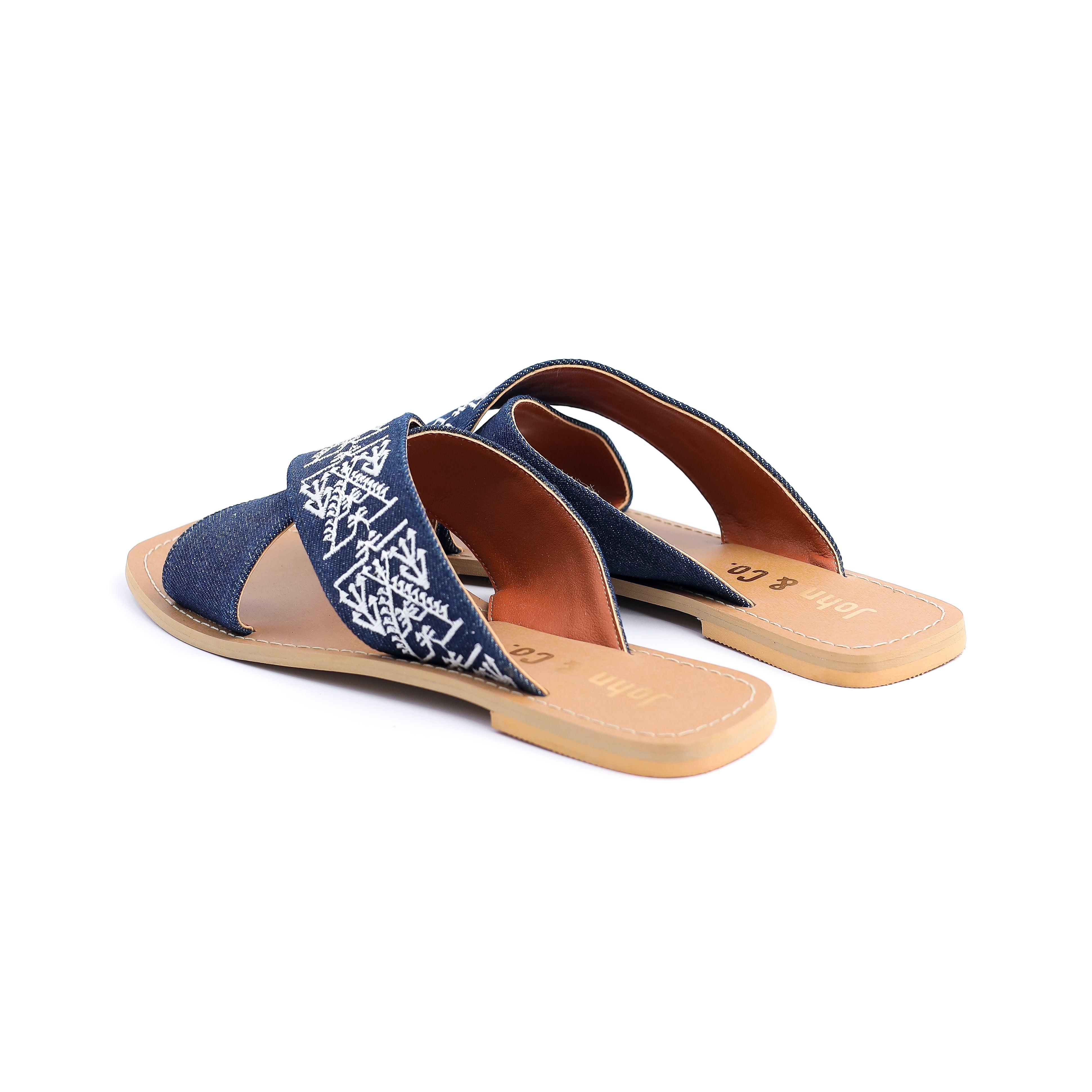 Bedouin Breeze Slippers Light Blue