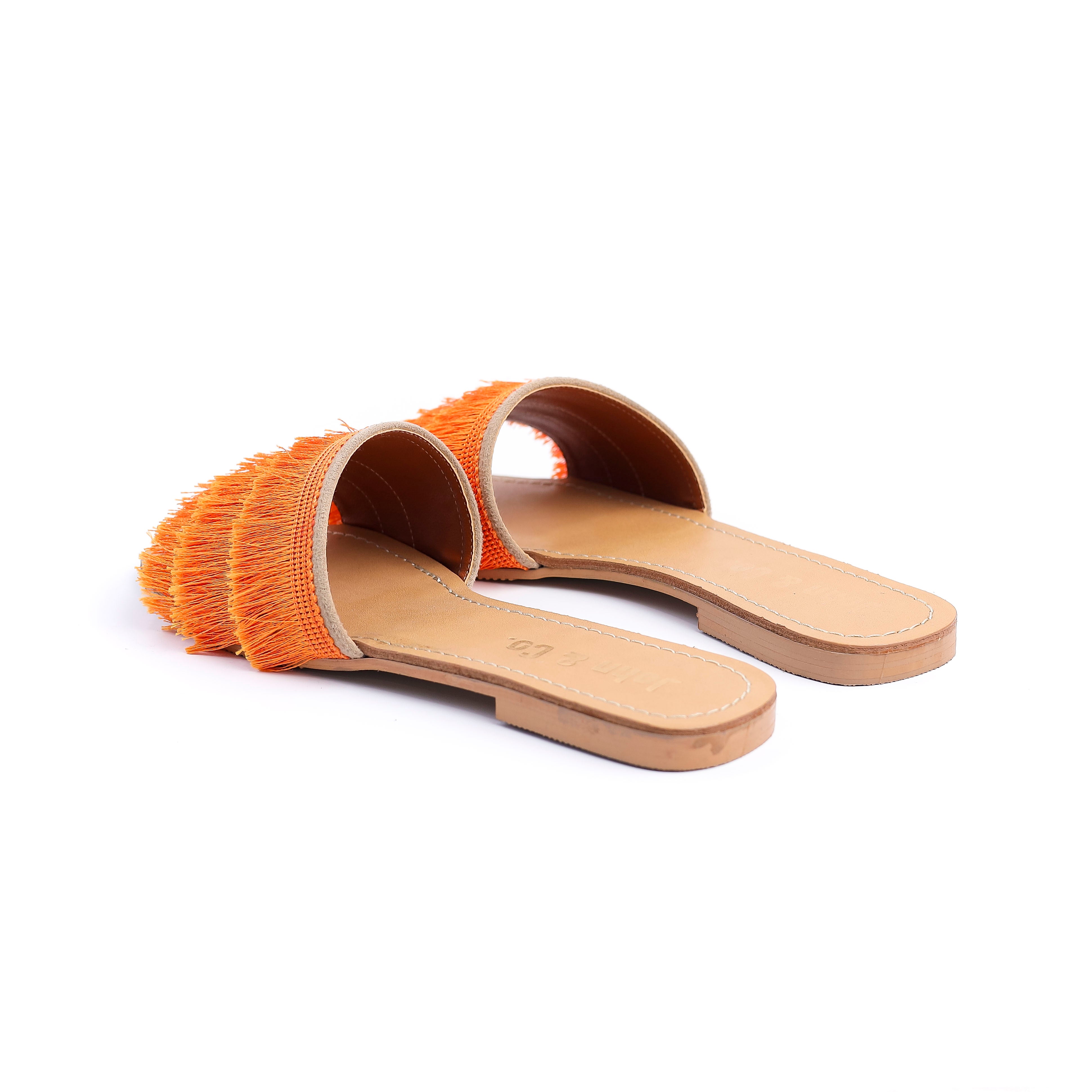 Coastal Breeze Slippers Orange