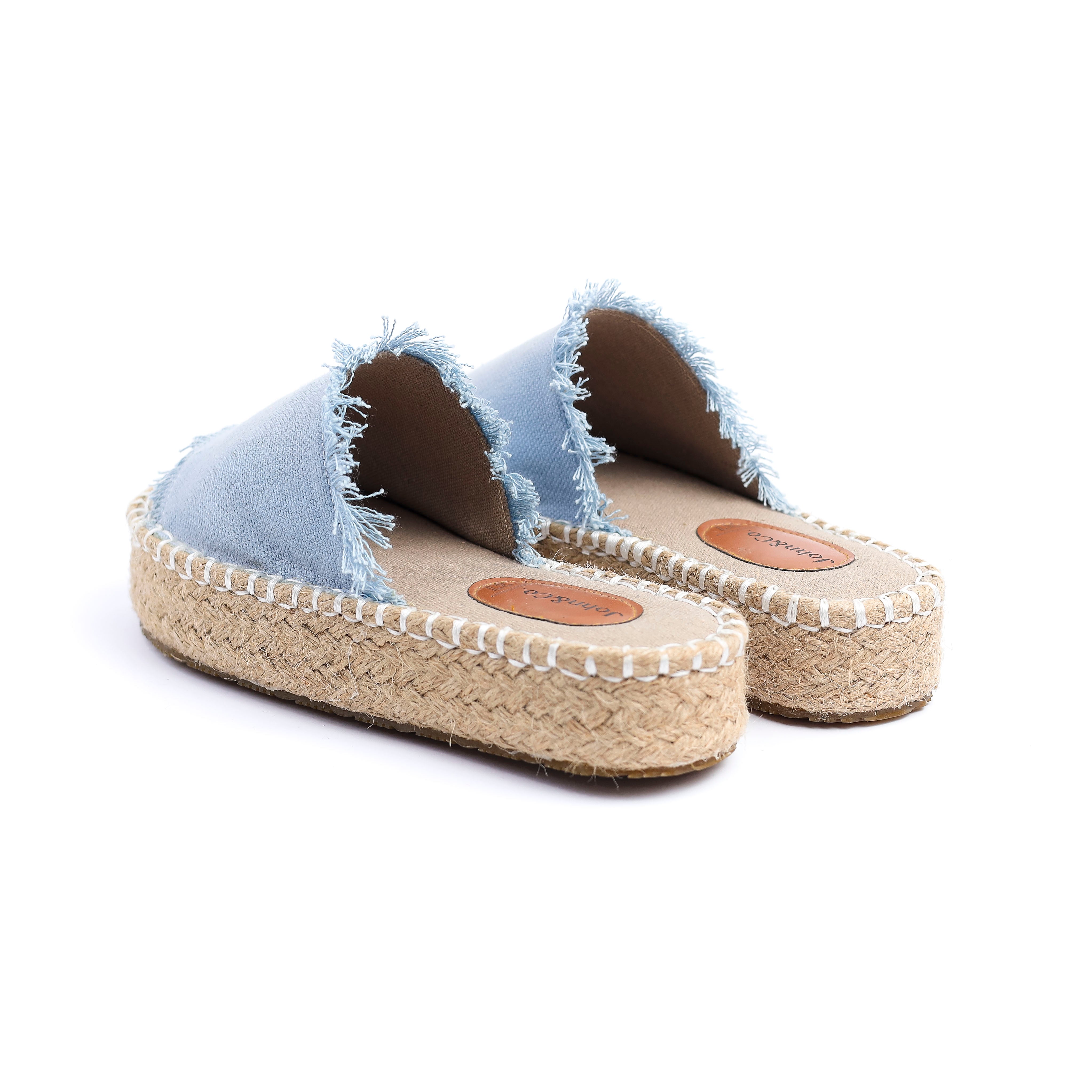 Haven Slippers Light Blue