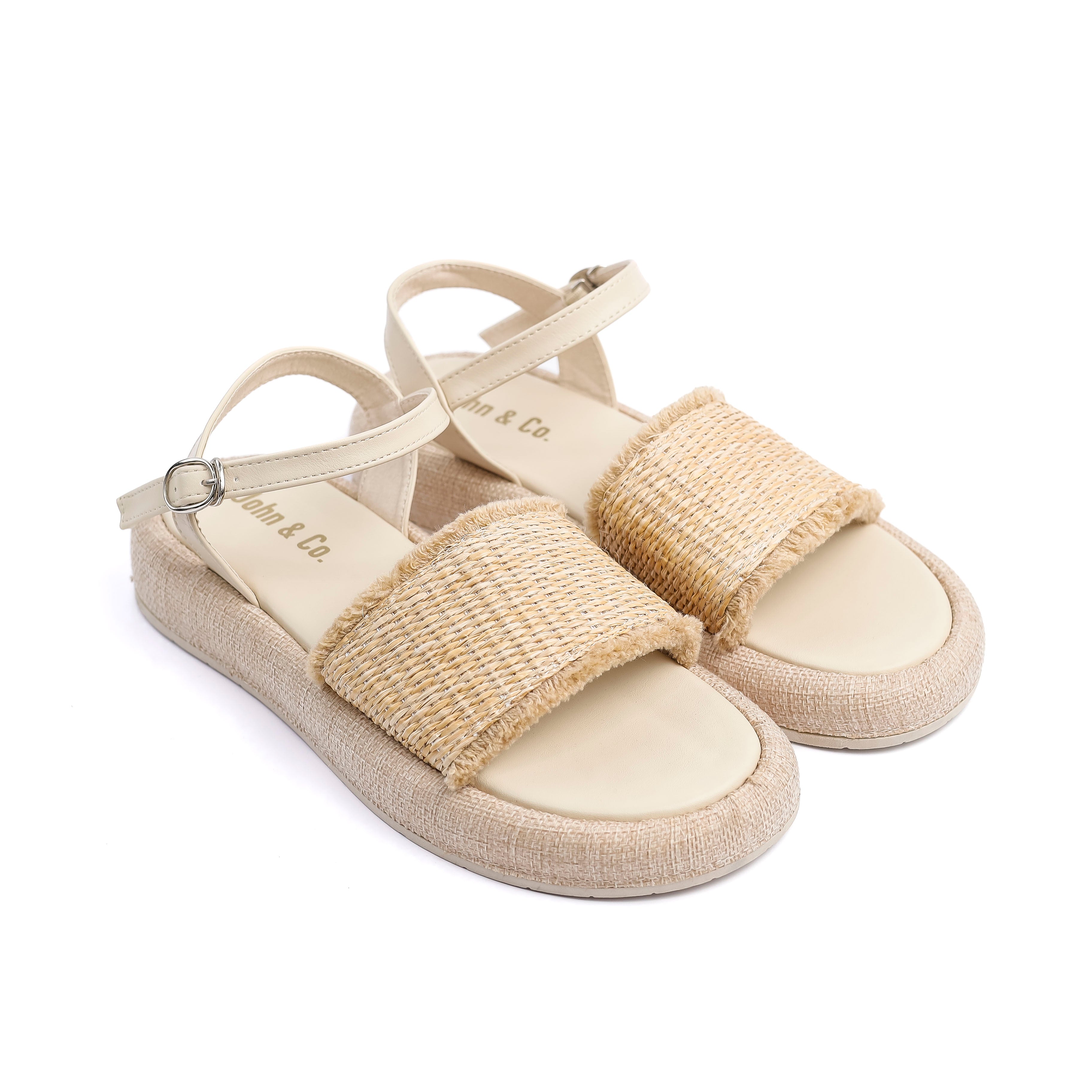 Roma Sandals shoe Beige