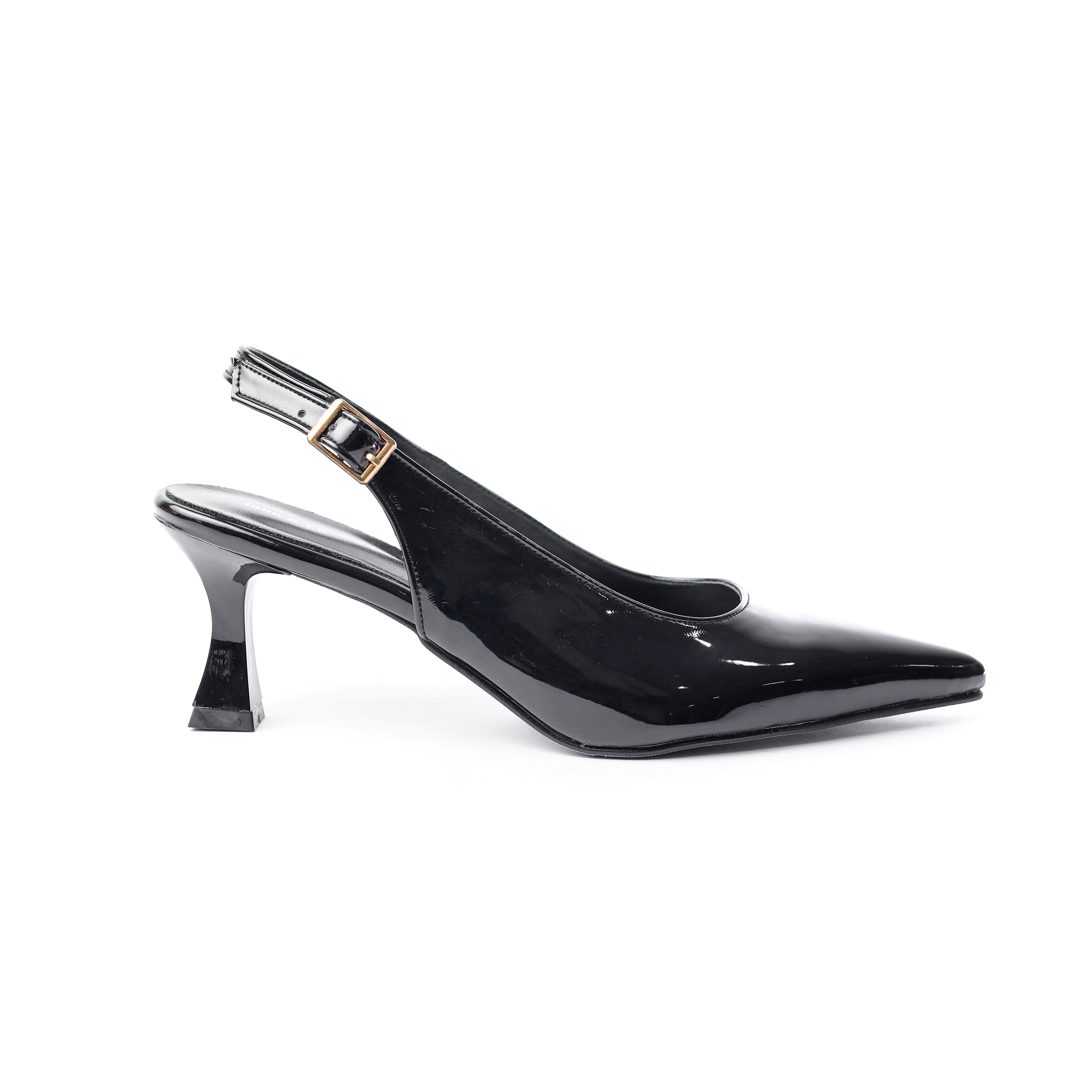 Chic Slingback Stilettos Black