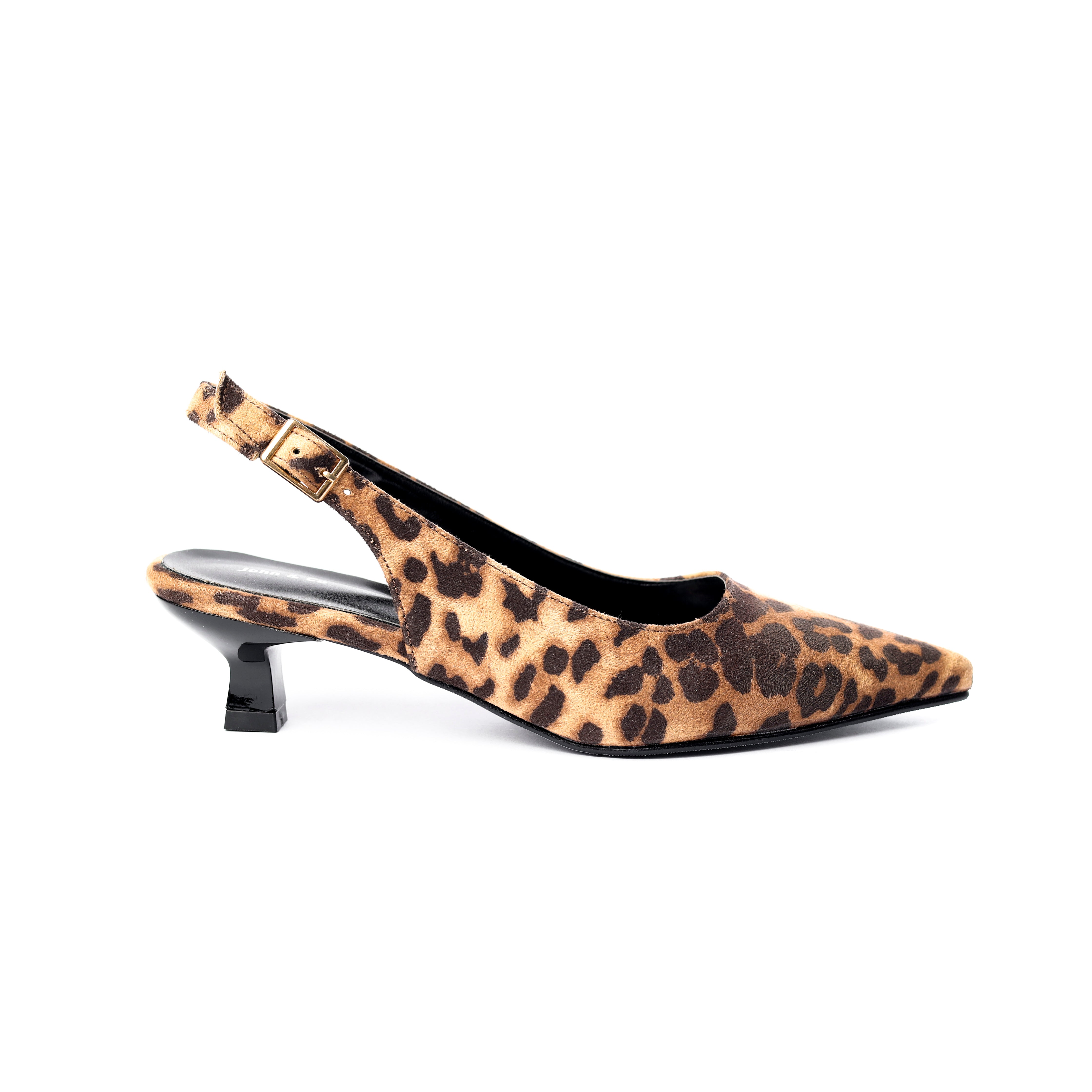 Leopard Luxe Slingback