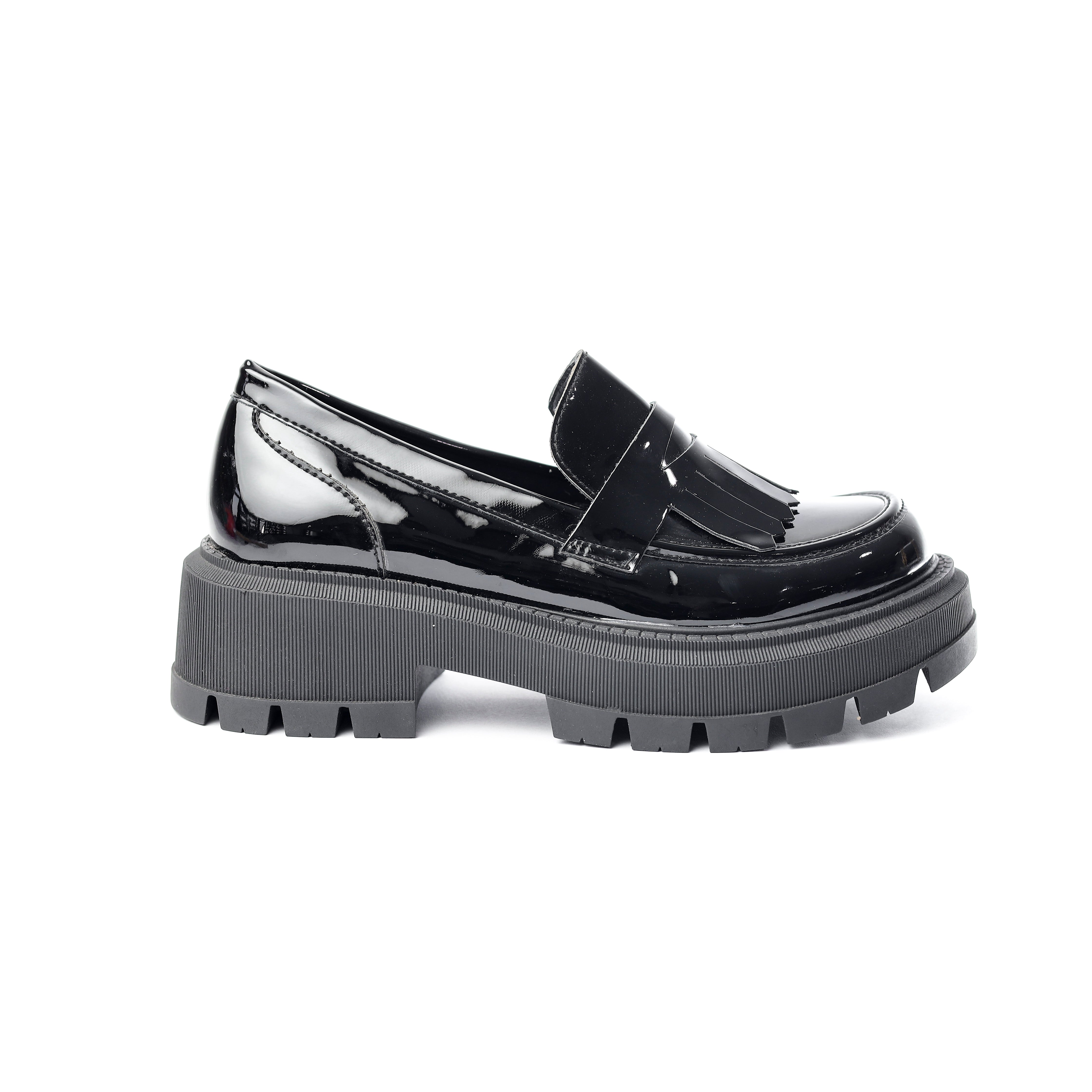 Onyx Shine Loafers Black