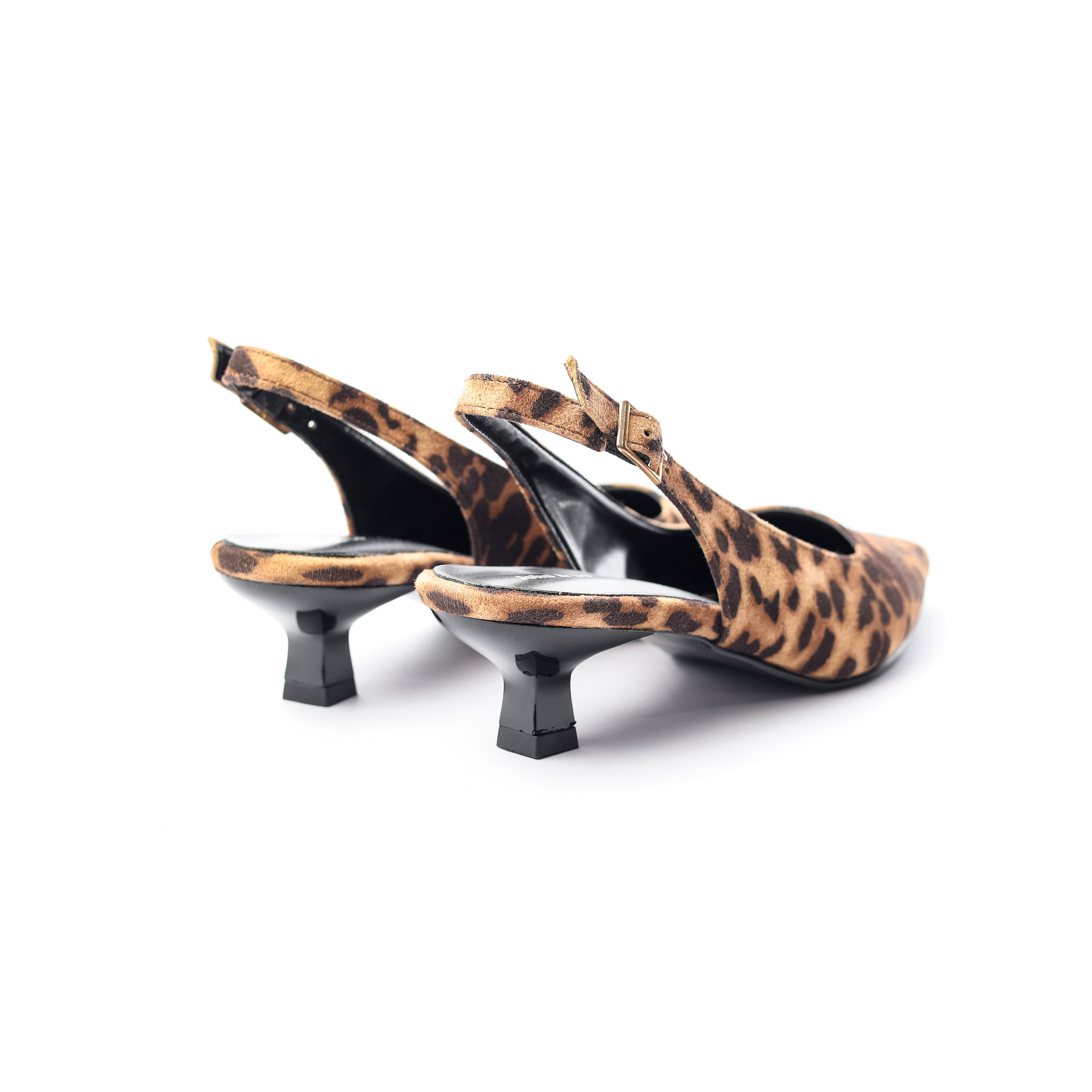 Leopard Luxe Slingback