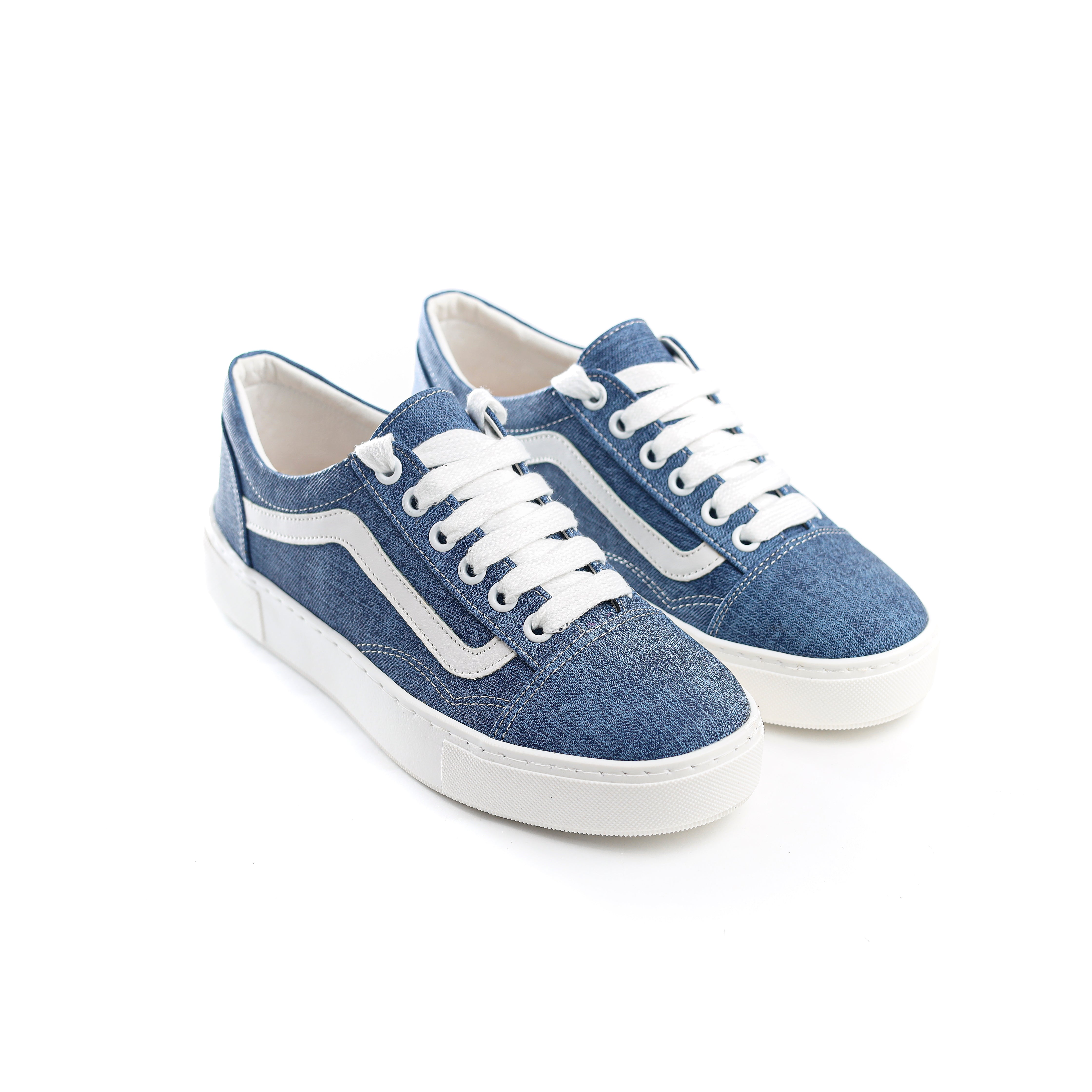 Denim Flex Sneakers Blue