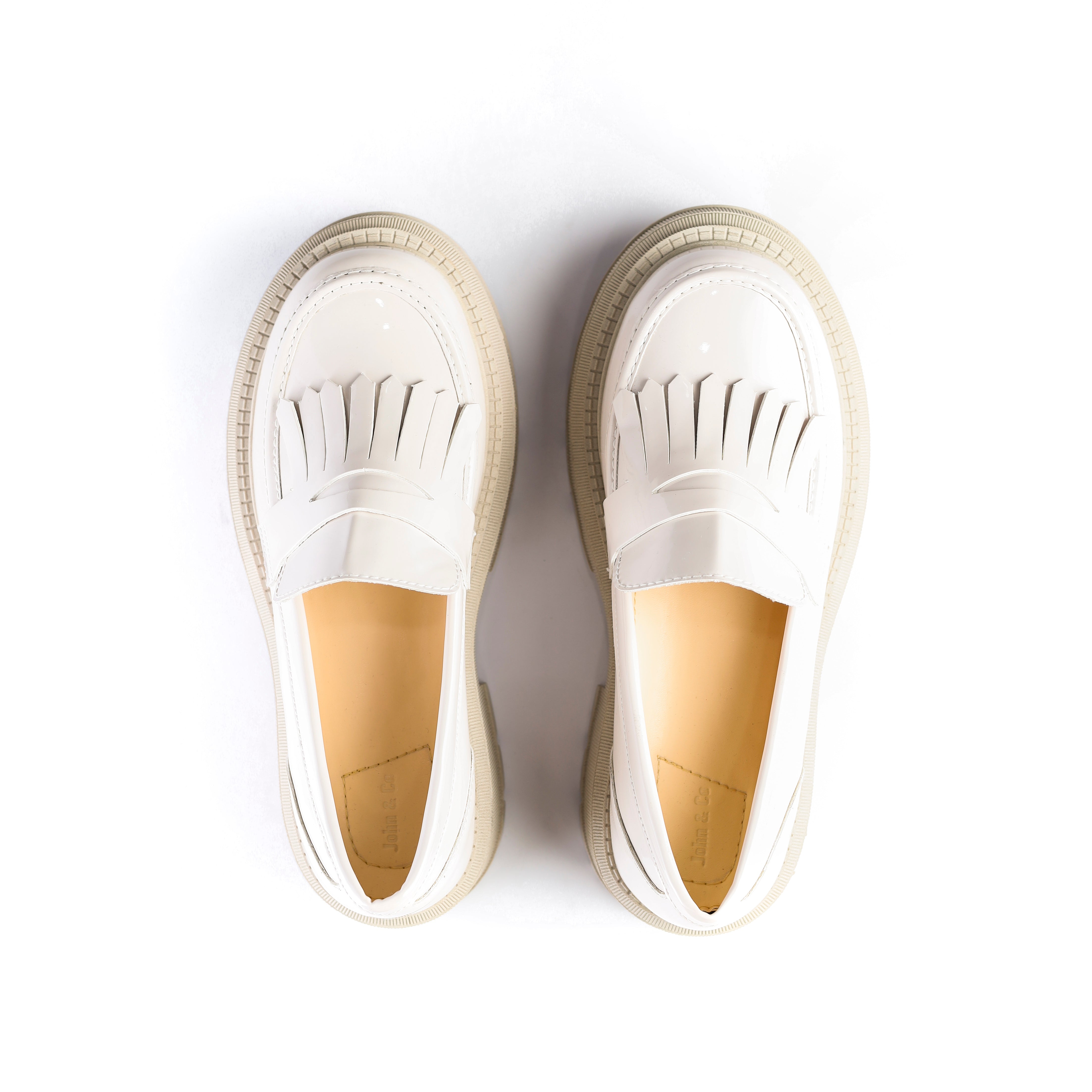 Onyx Shine Loafers 'Off white"