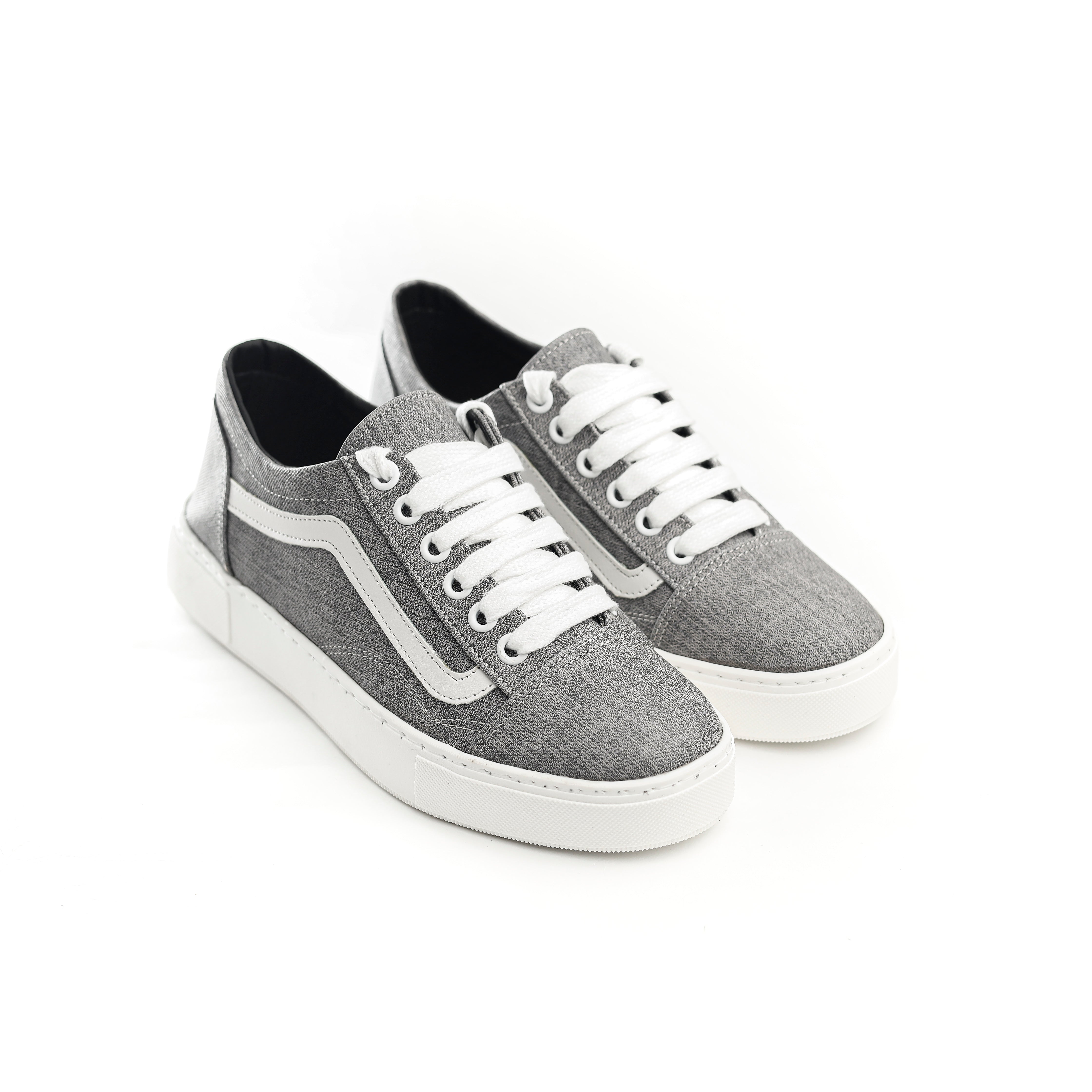 Denim Flex Sneakers Gray