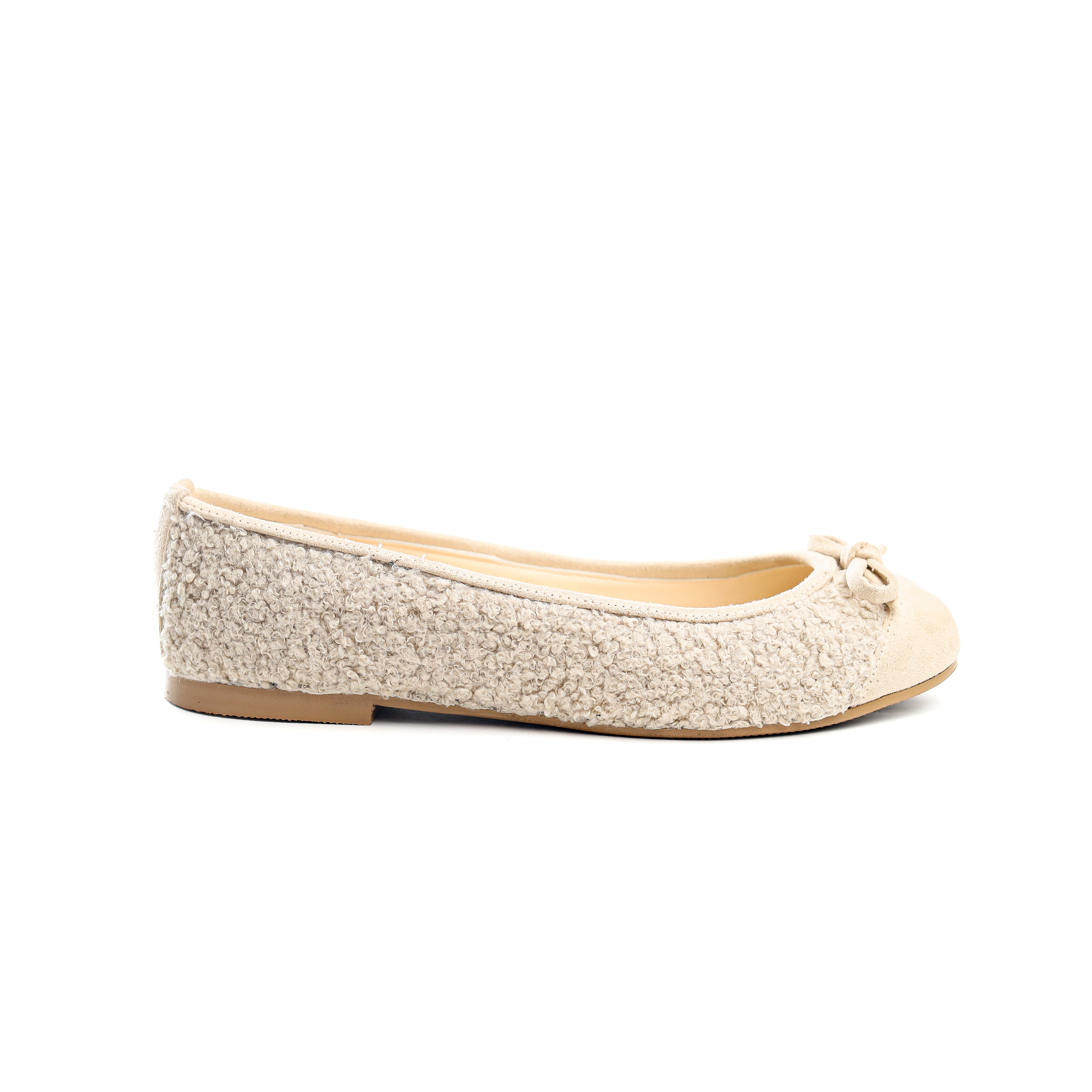 Neutral Fleece Flat Beige