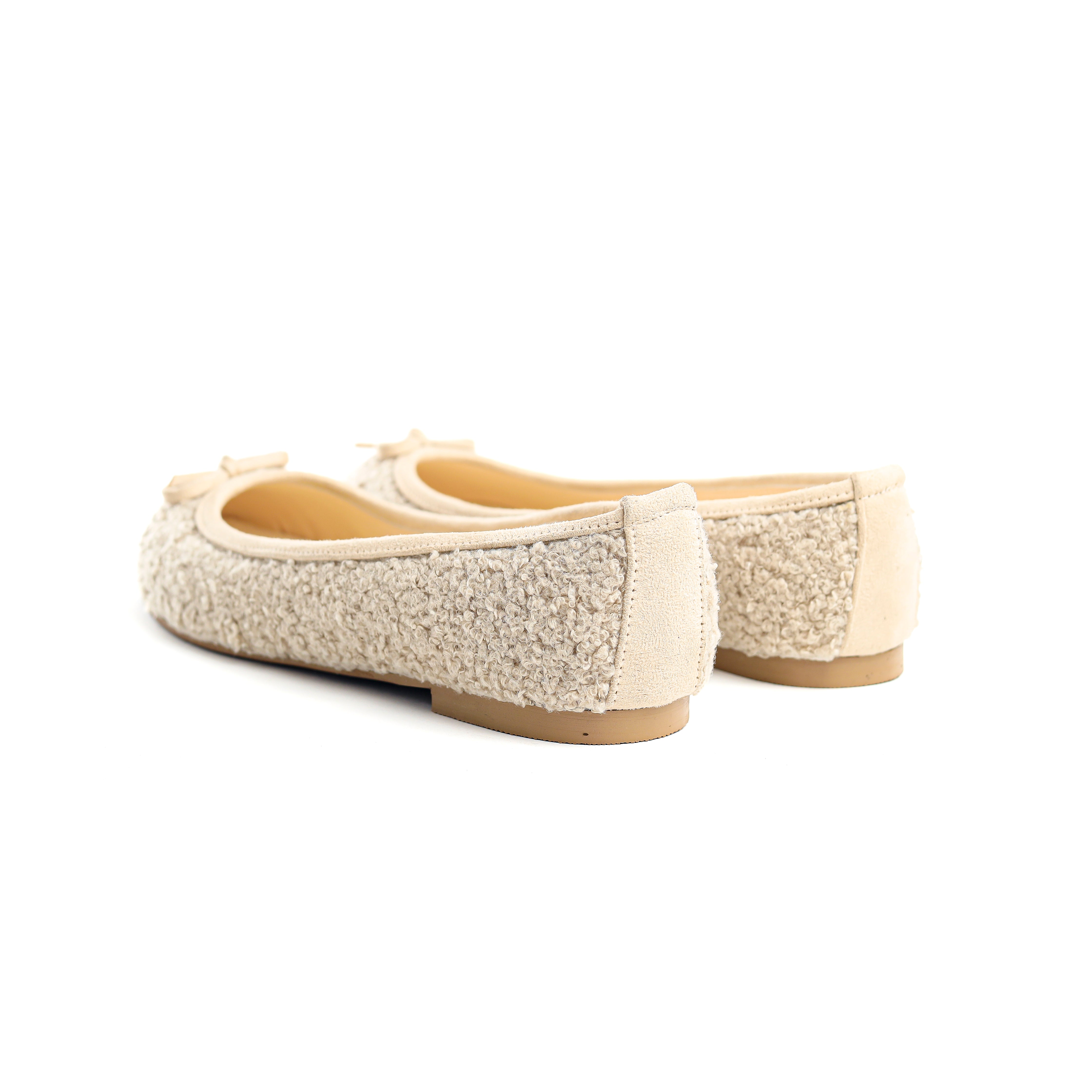 Neutral Fleece Flat Beige