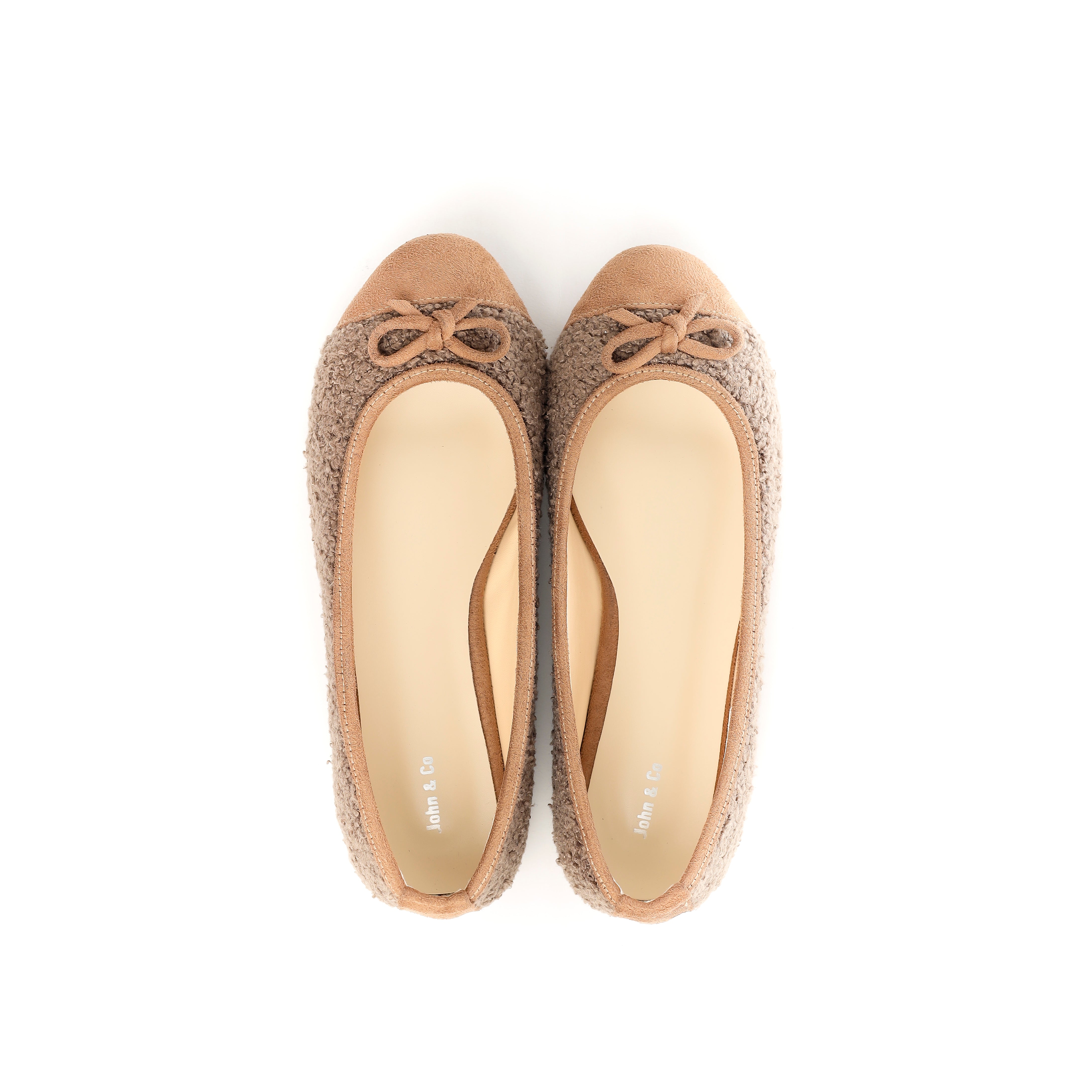 Neutral Fleece Flat coffe