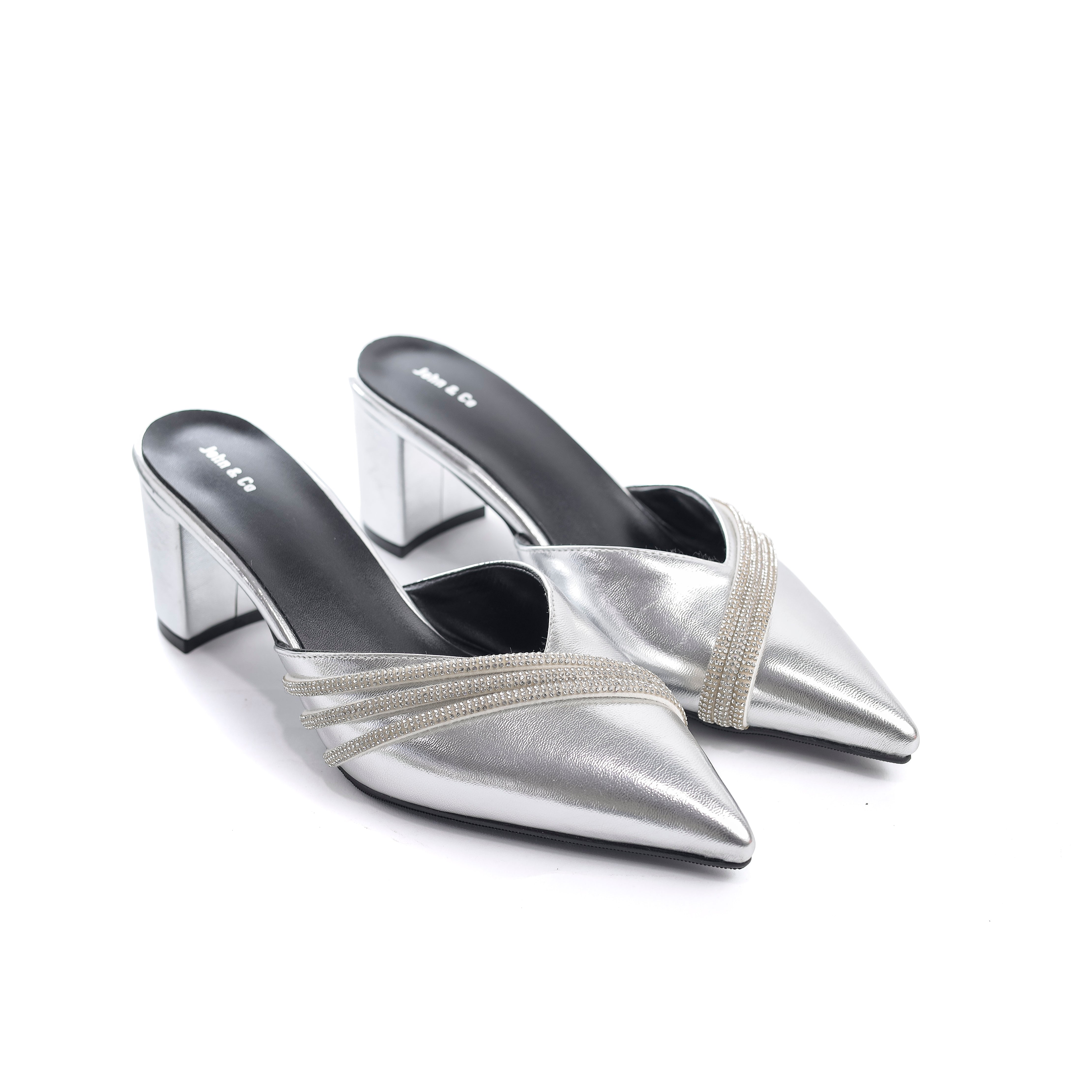 Opulent Night Stiletto Silver