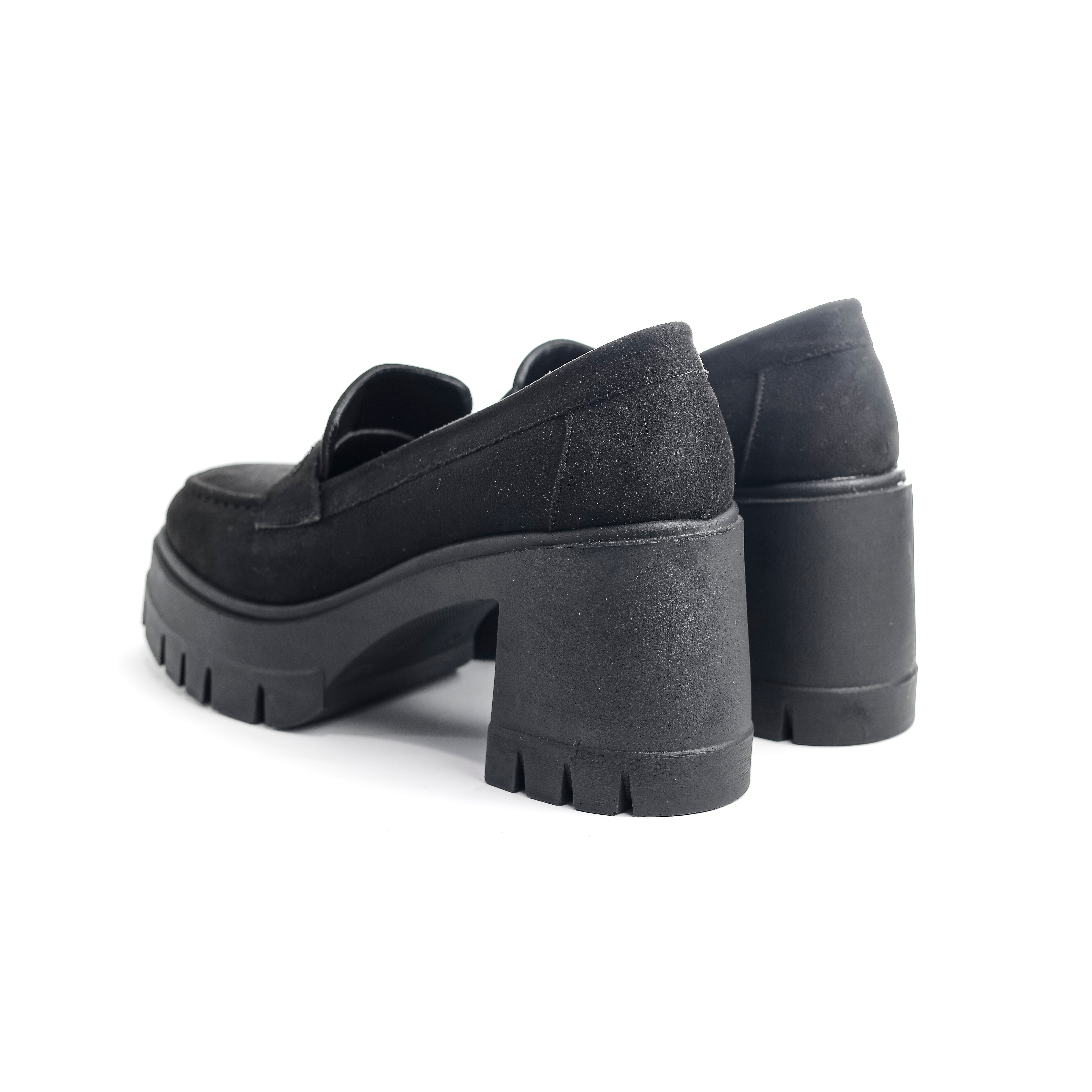 Casual Moccasin Loafers Black