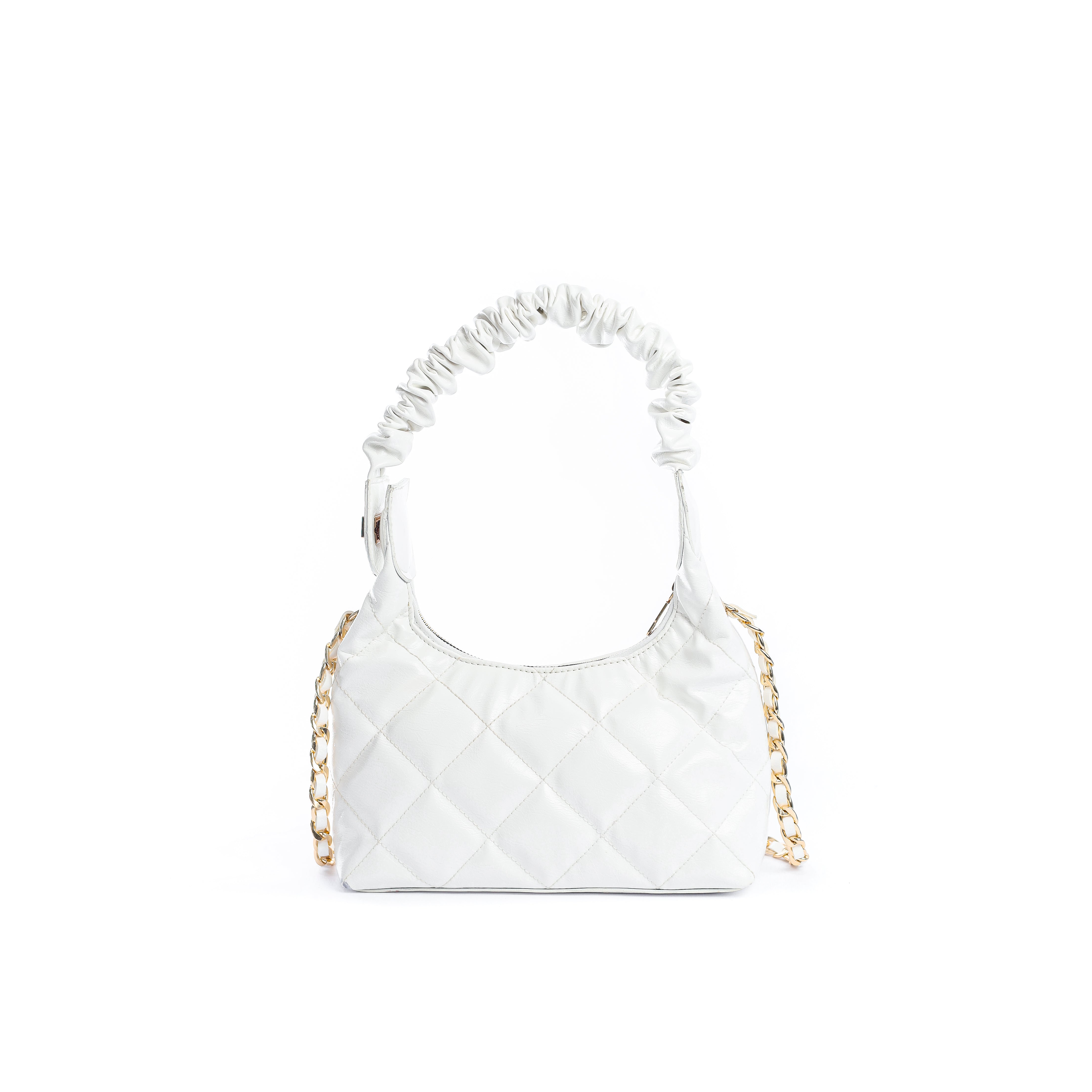 Cloud Puff Bag White