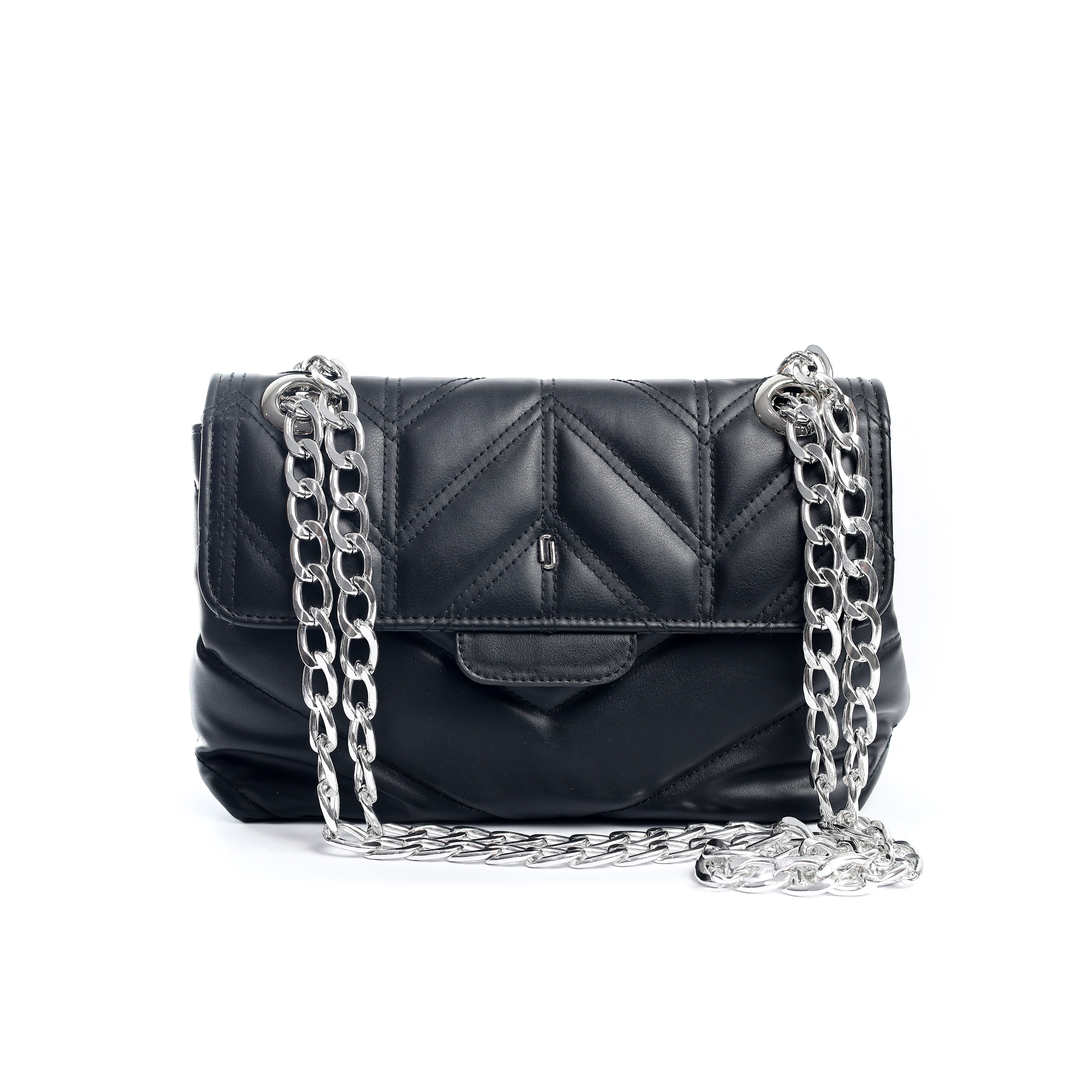 Sleek Chain Bag Black