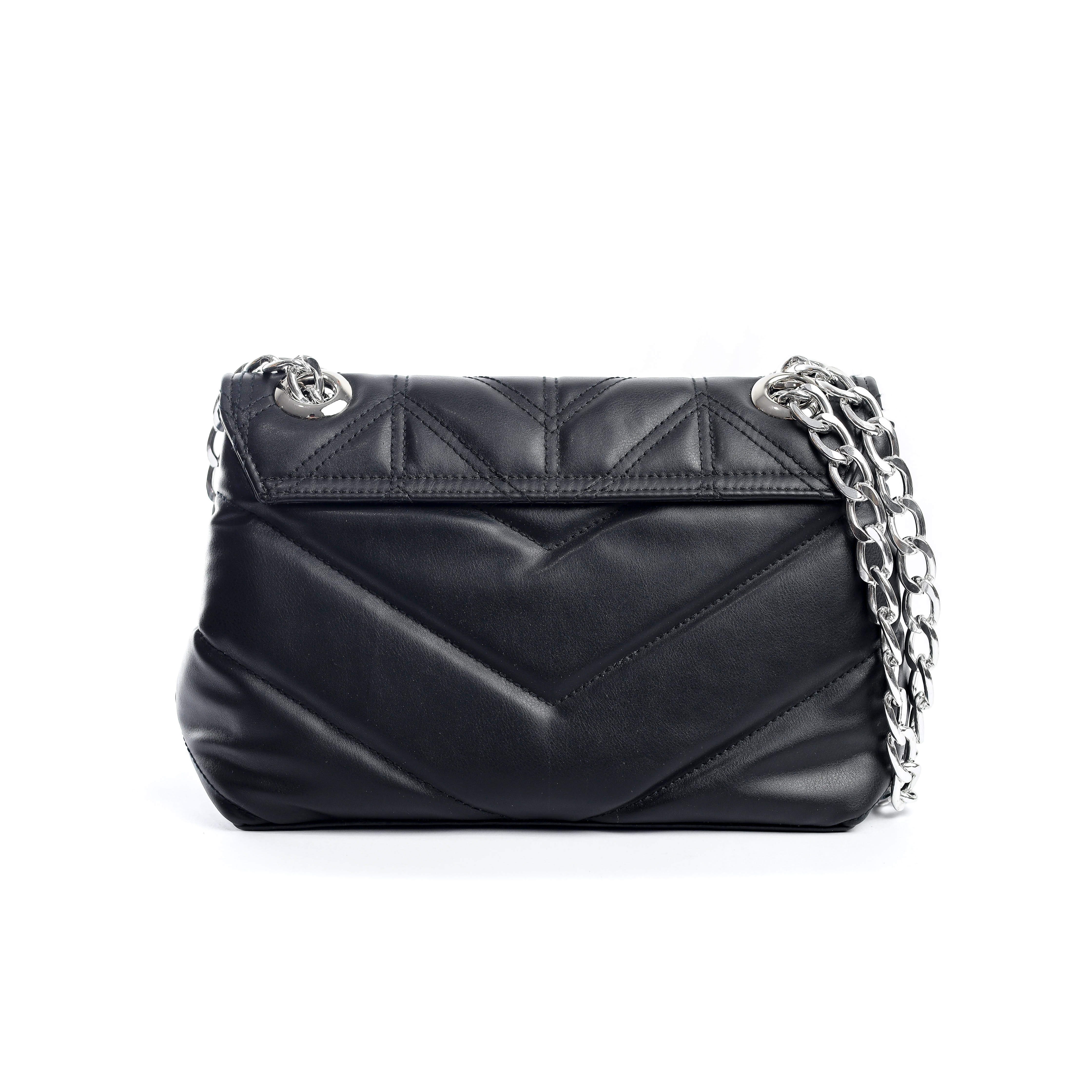 Sleek Chain Bag Black