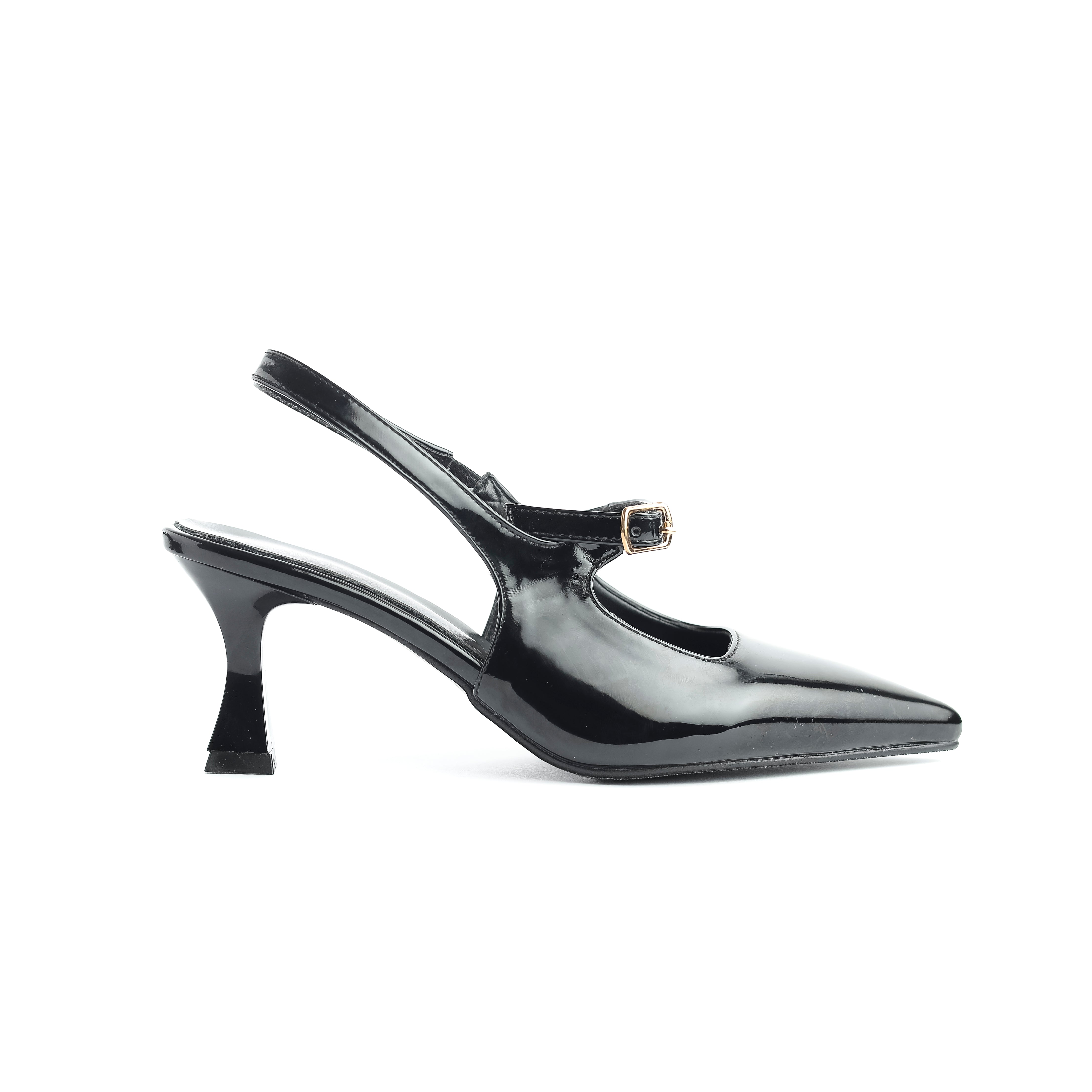 Clara Luxe Patent Slingback