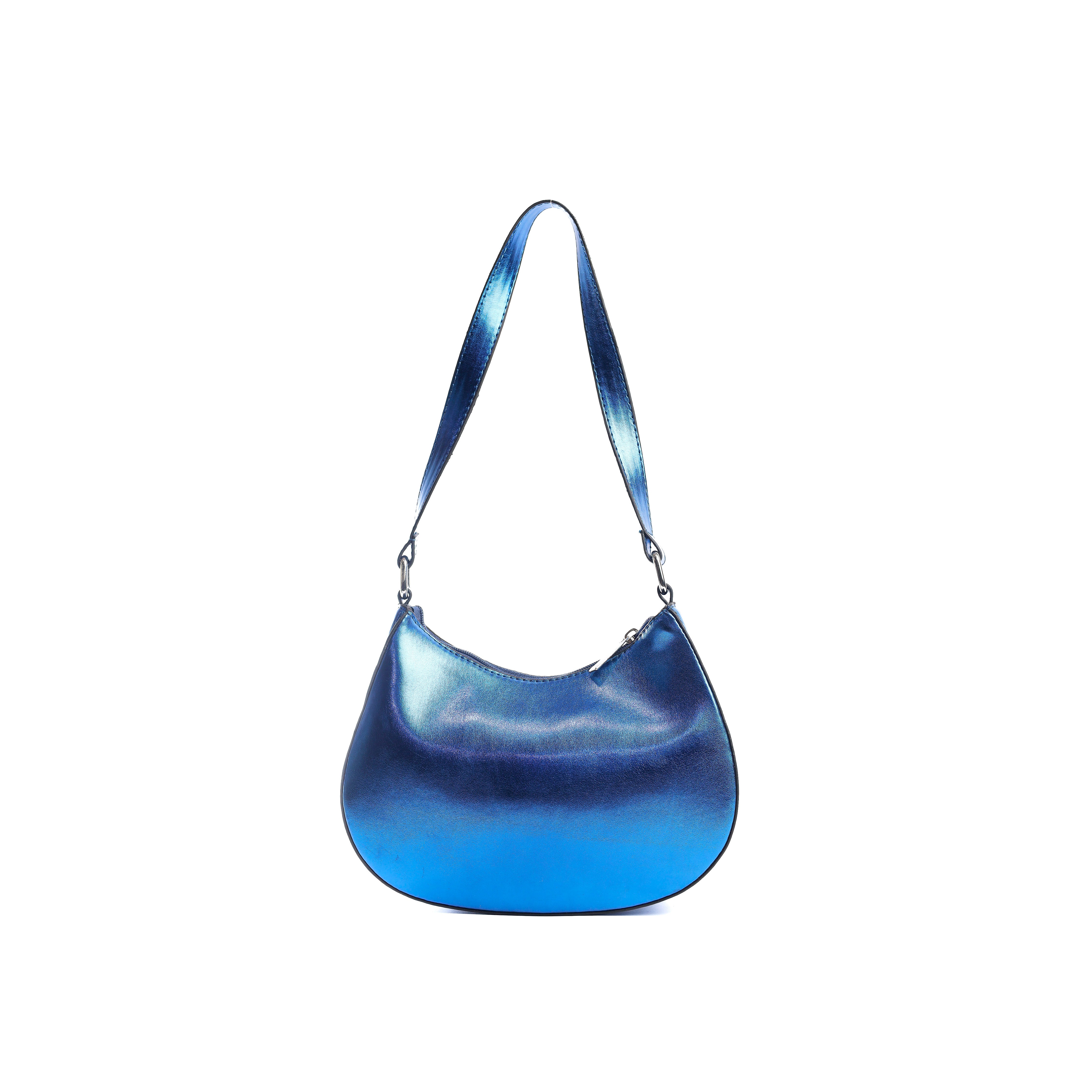 Coco Bag Metalic Blue