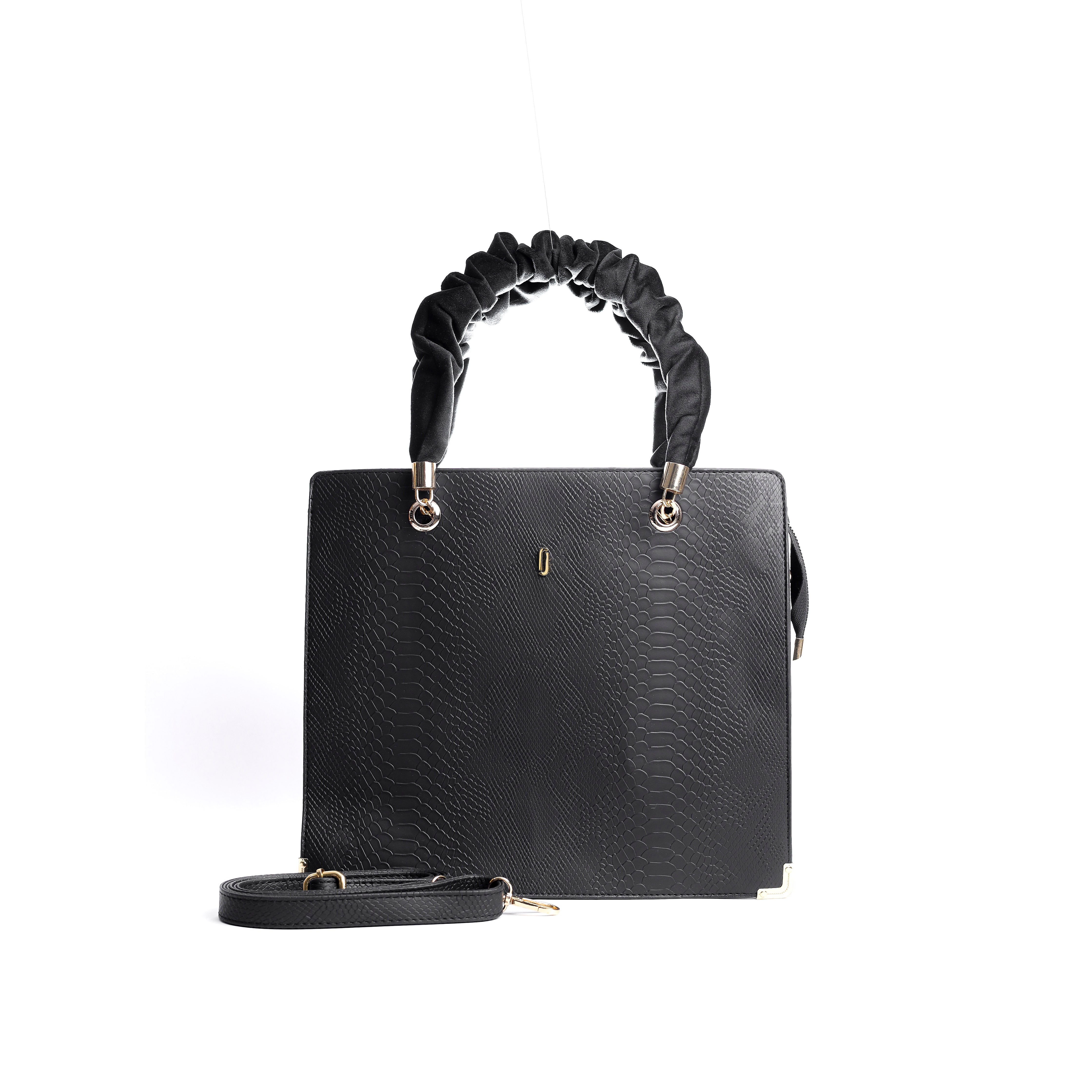 Serpentina Tote Black