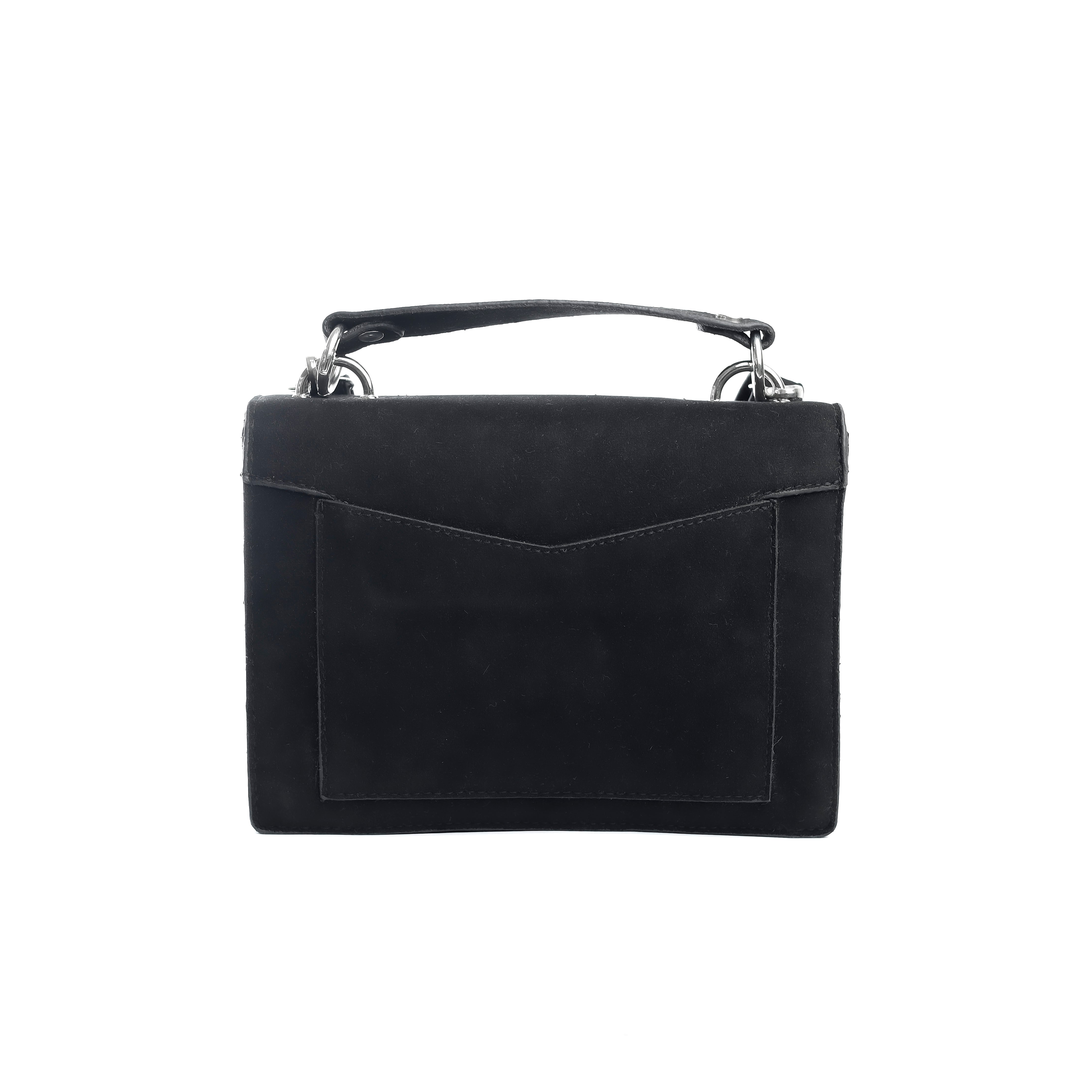 Bimi Bag Pu Velour Black