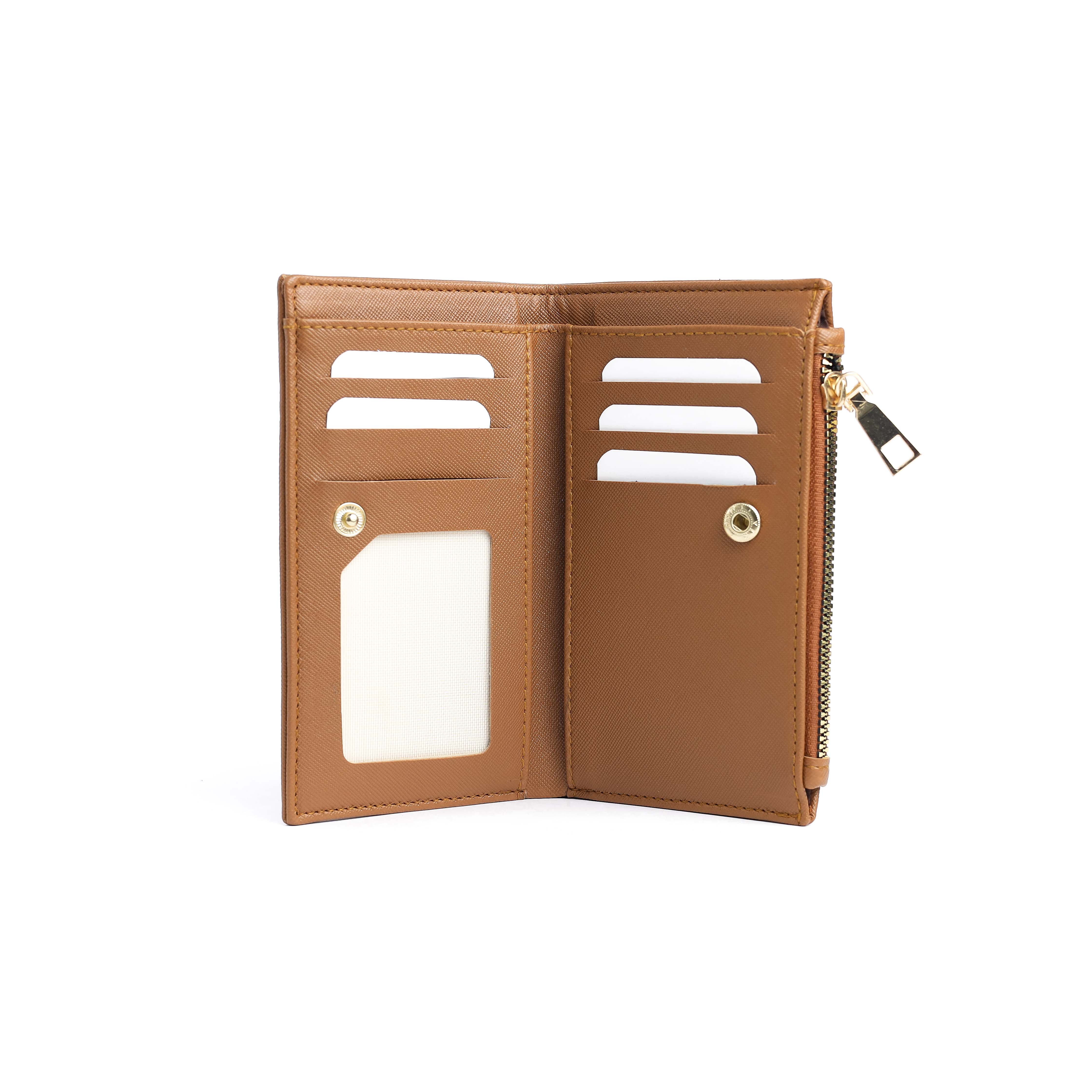 Mode wallet Havane