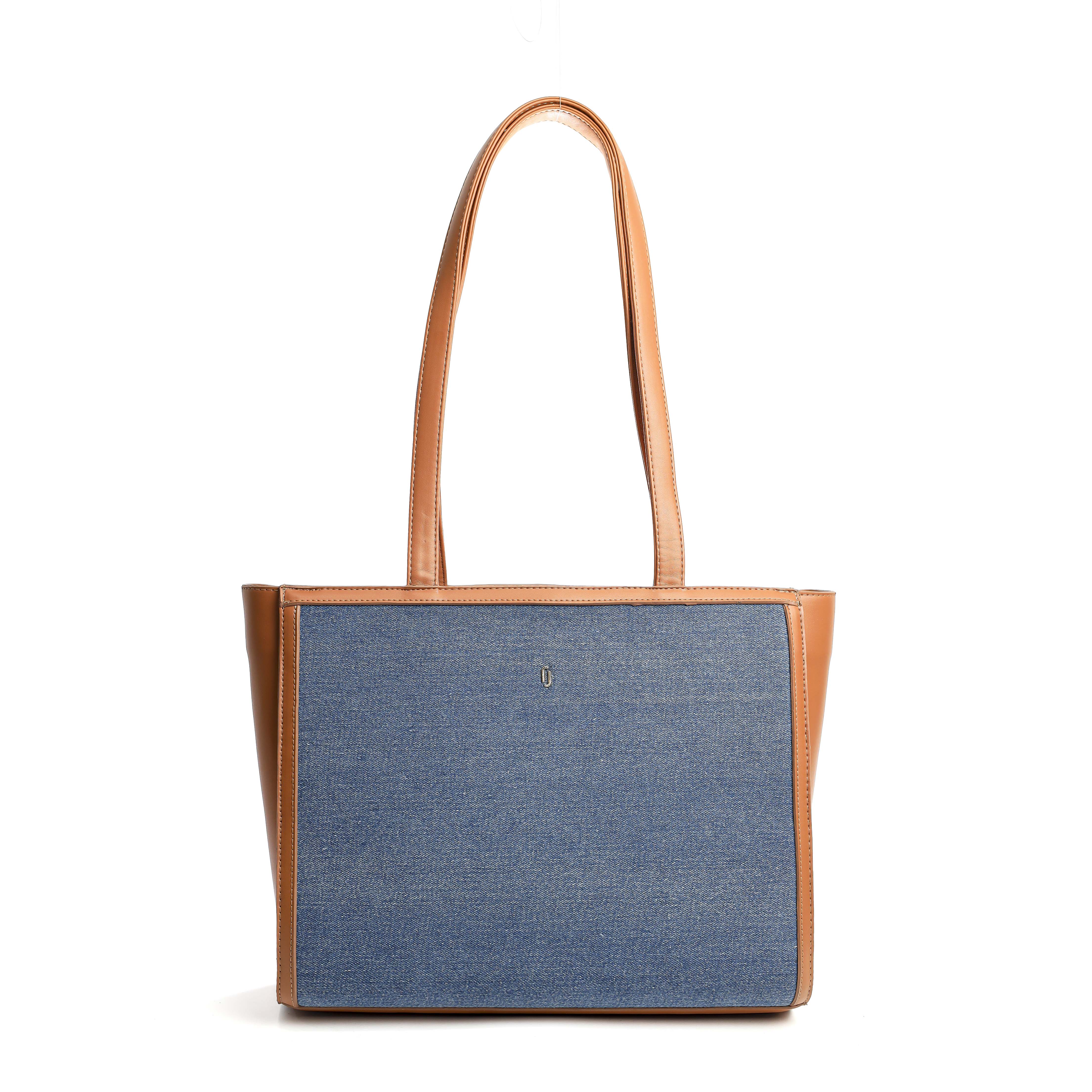 Midnight Sleek Tote Blue