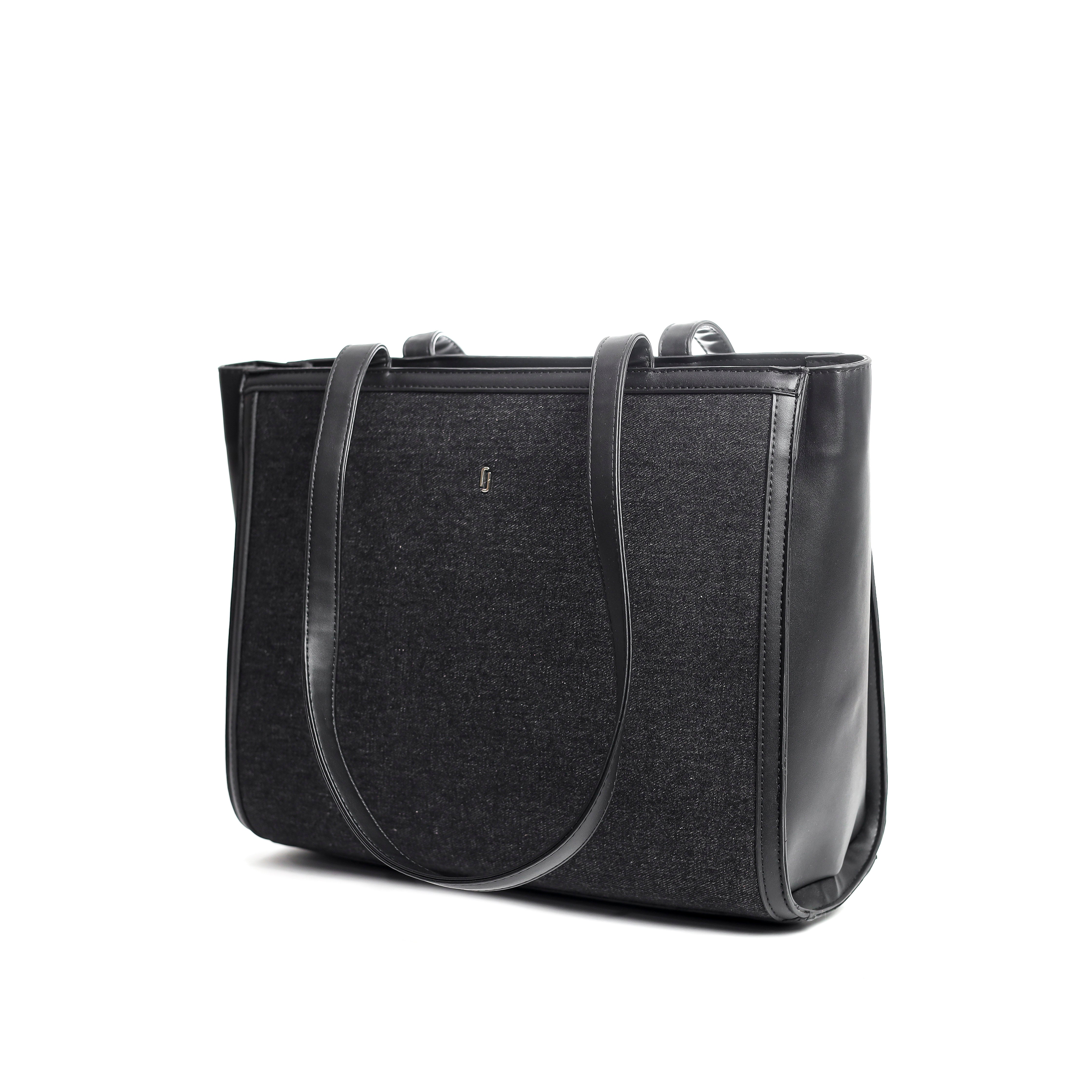 Midnight Sleek Tote Black