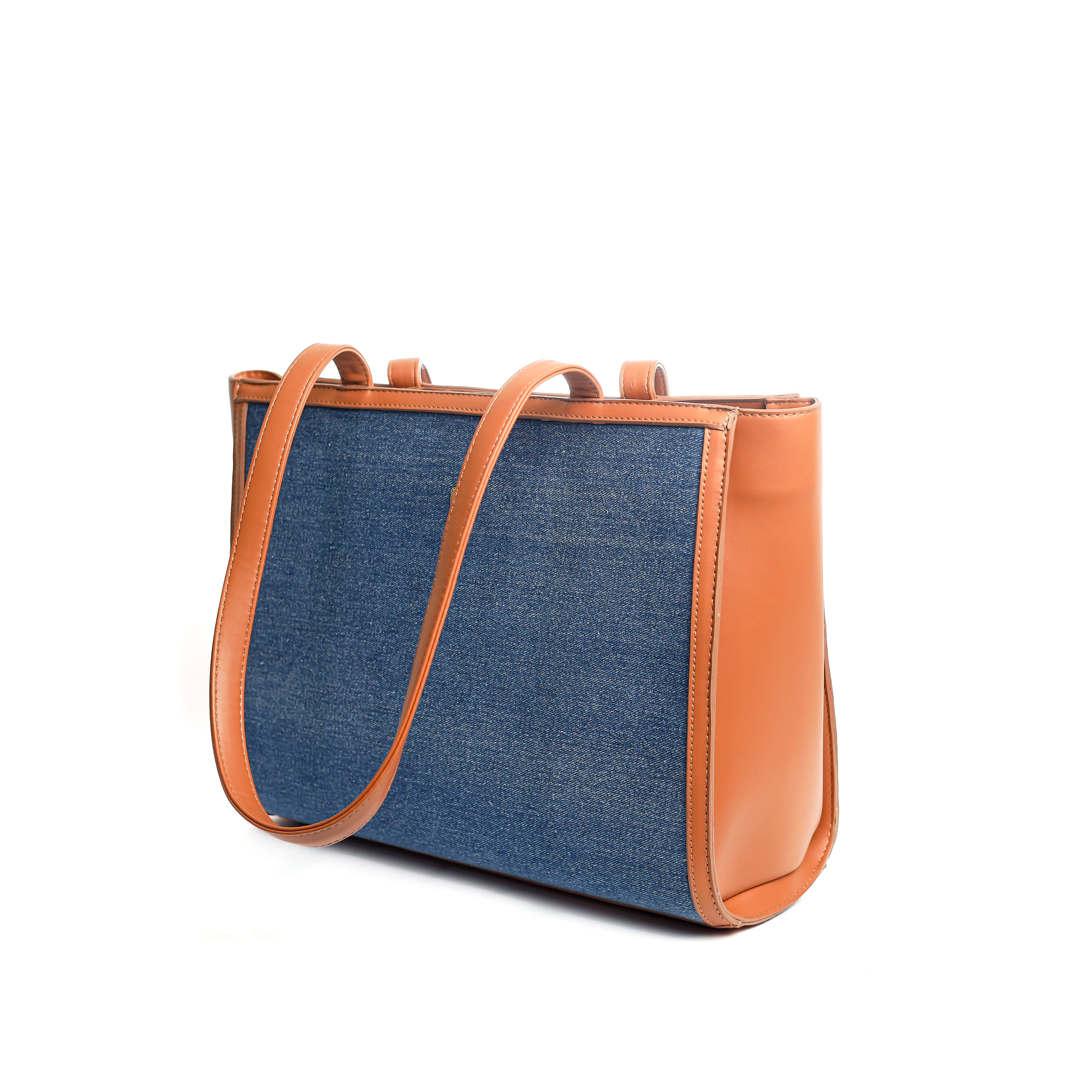 Midnight Sleek Tote Blue