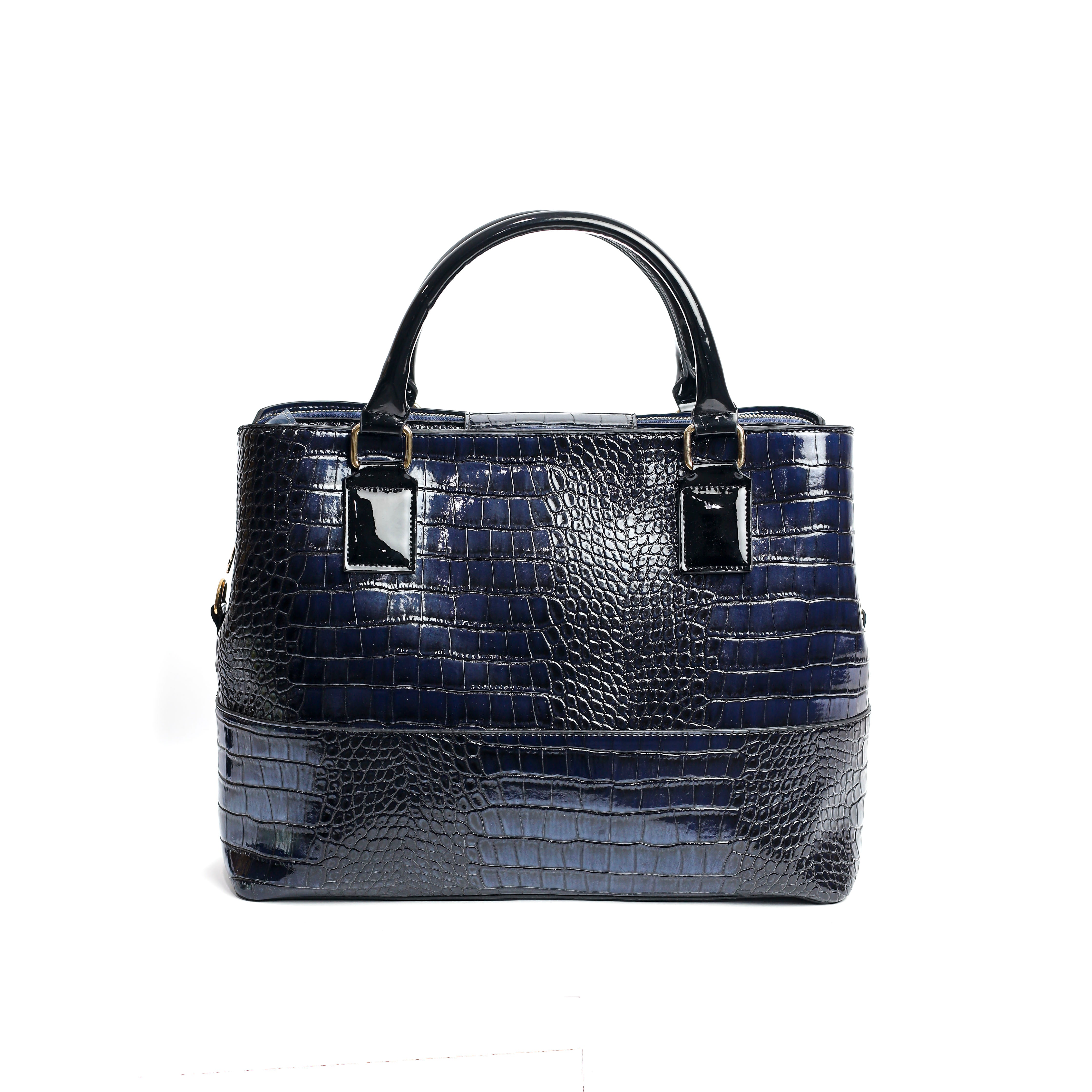 Python Tote Navy