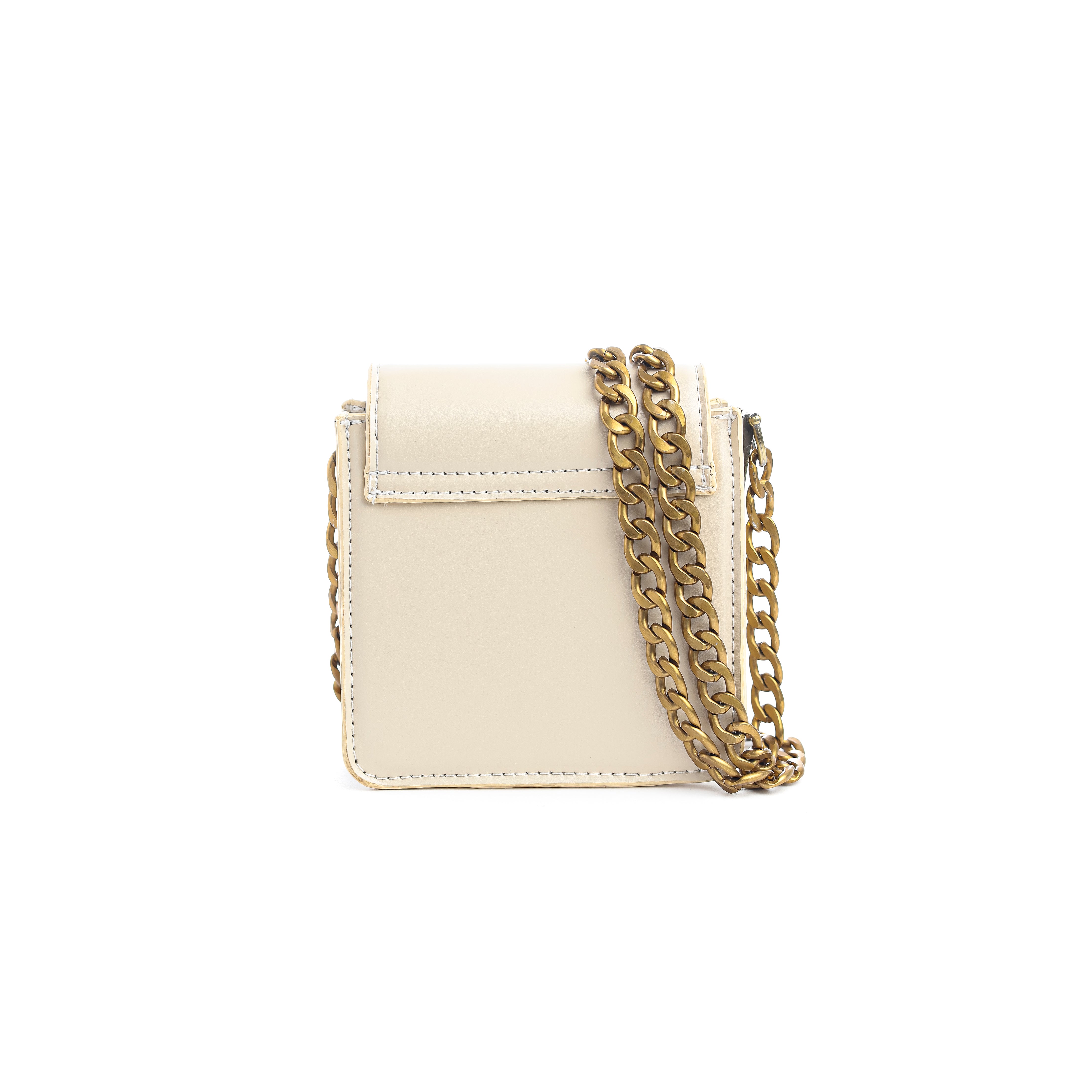 Bold Chain Box Satche Off White