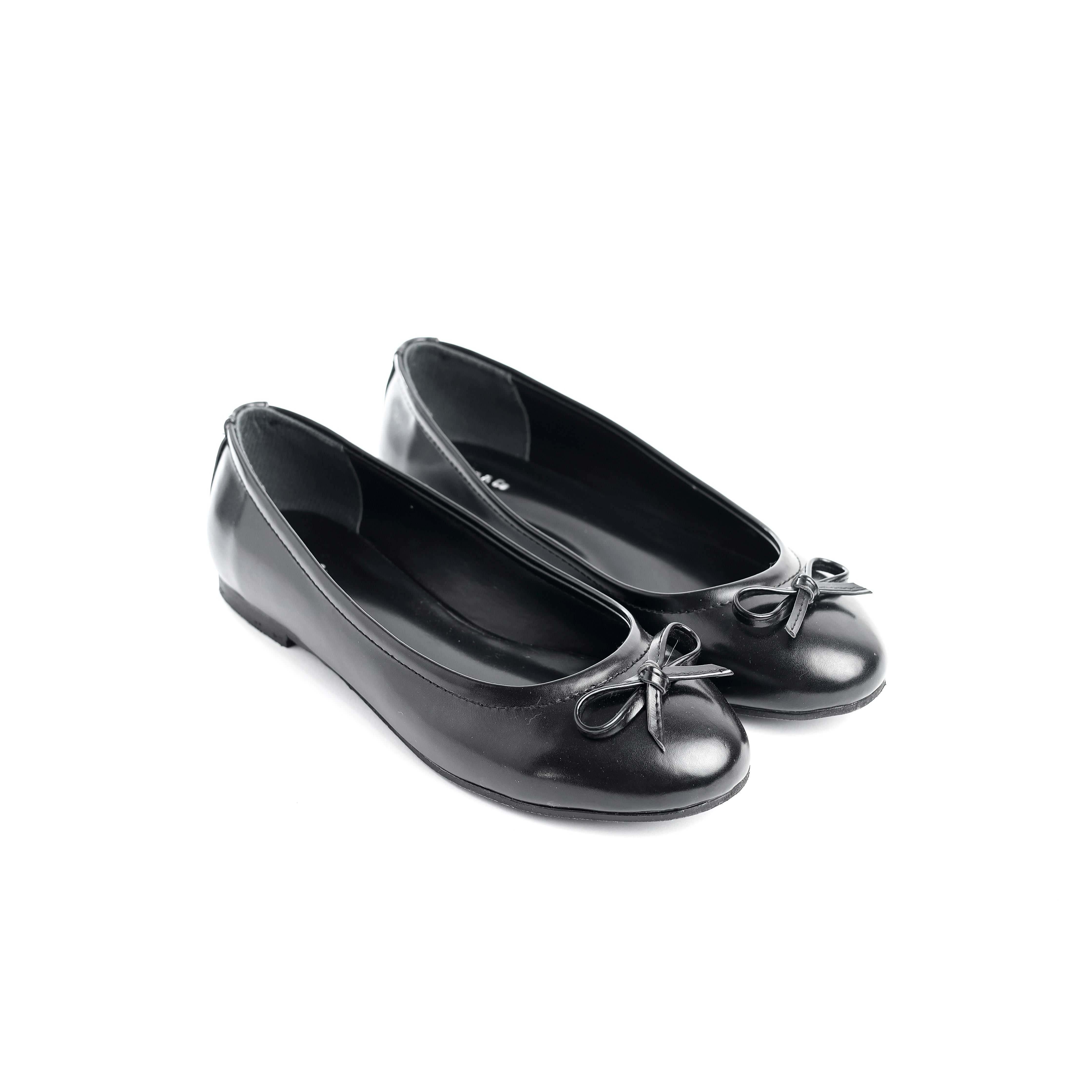 Whisper Bow Flats Black